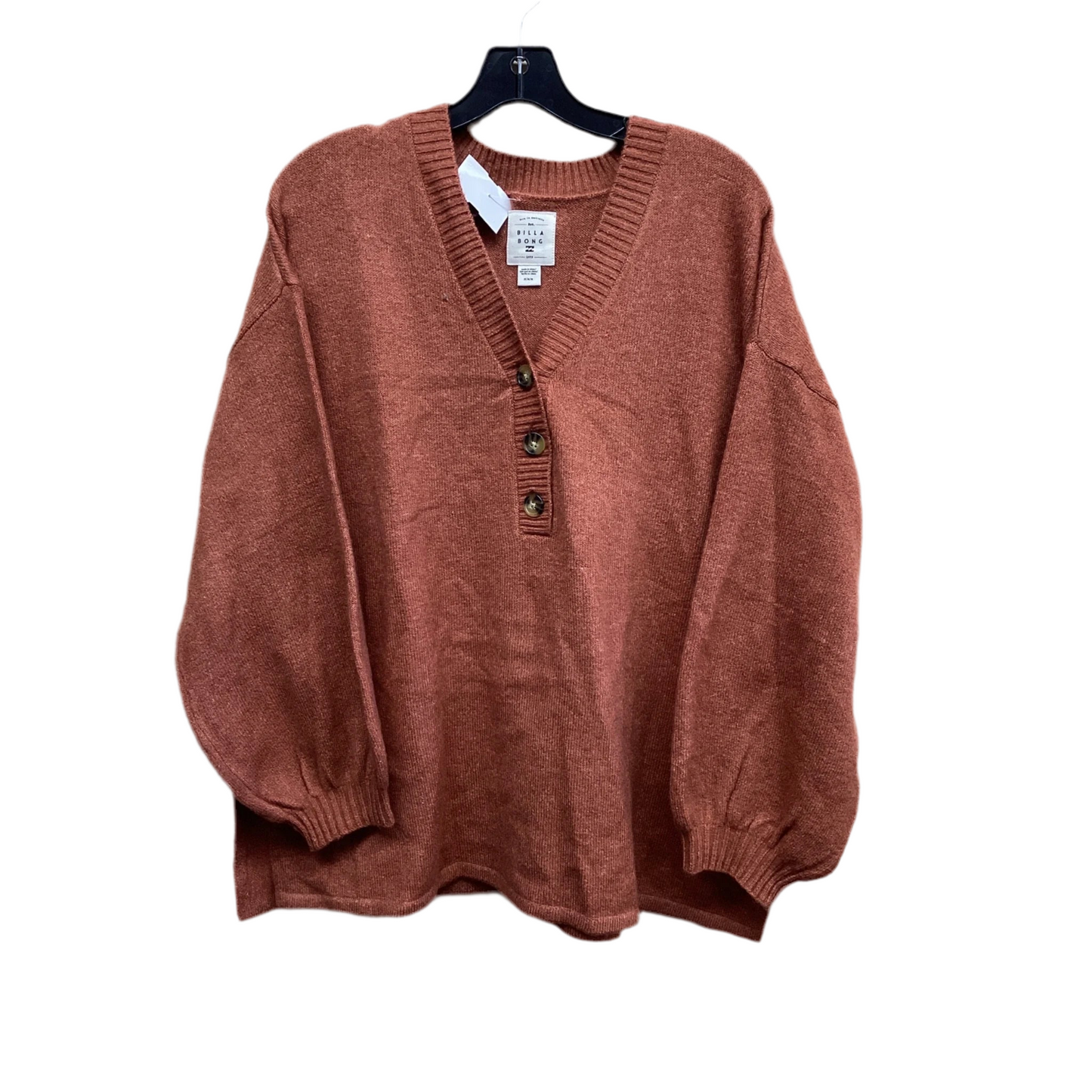 Sweater By Billabong In Bronze, Size: M