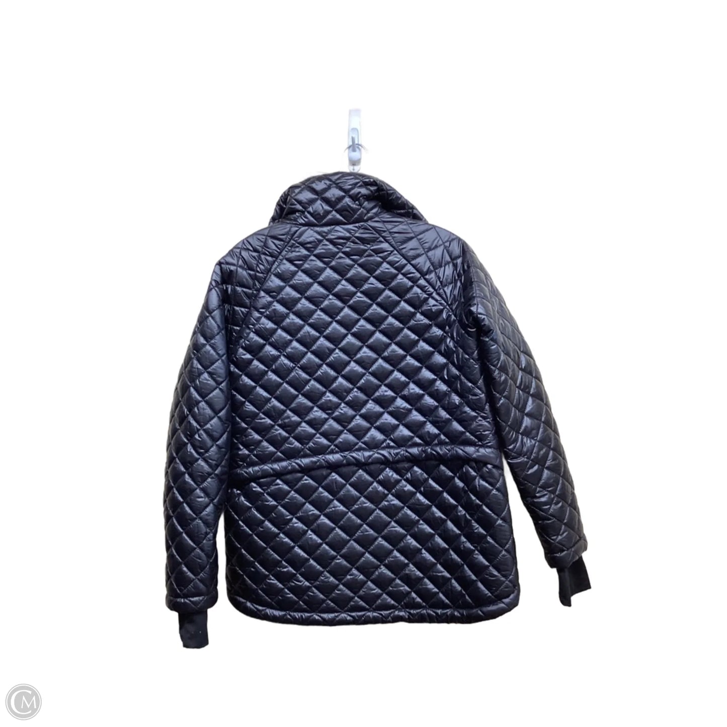 Jacket Puffer & Quilted By Bcbgmaxazria In Black, Size: S