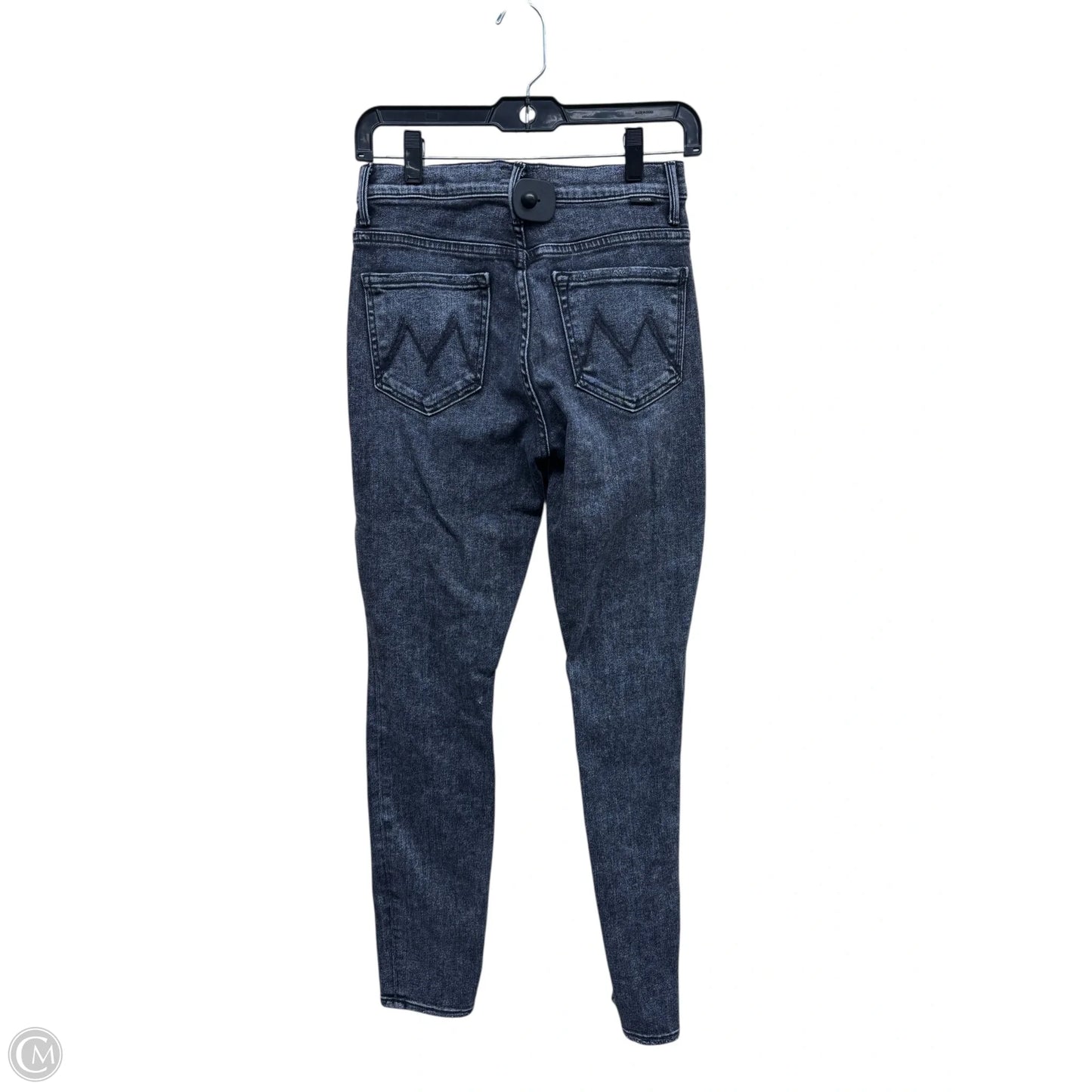Jeans Skinny By Mother In Black Denim, Size: 2