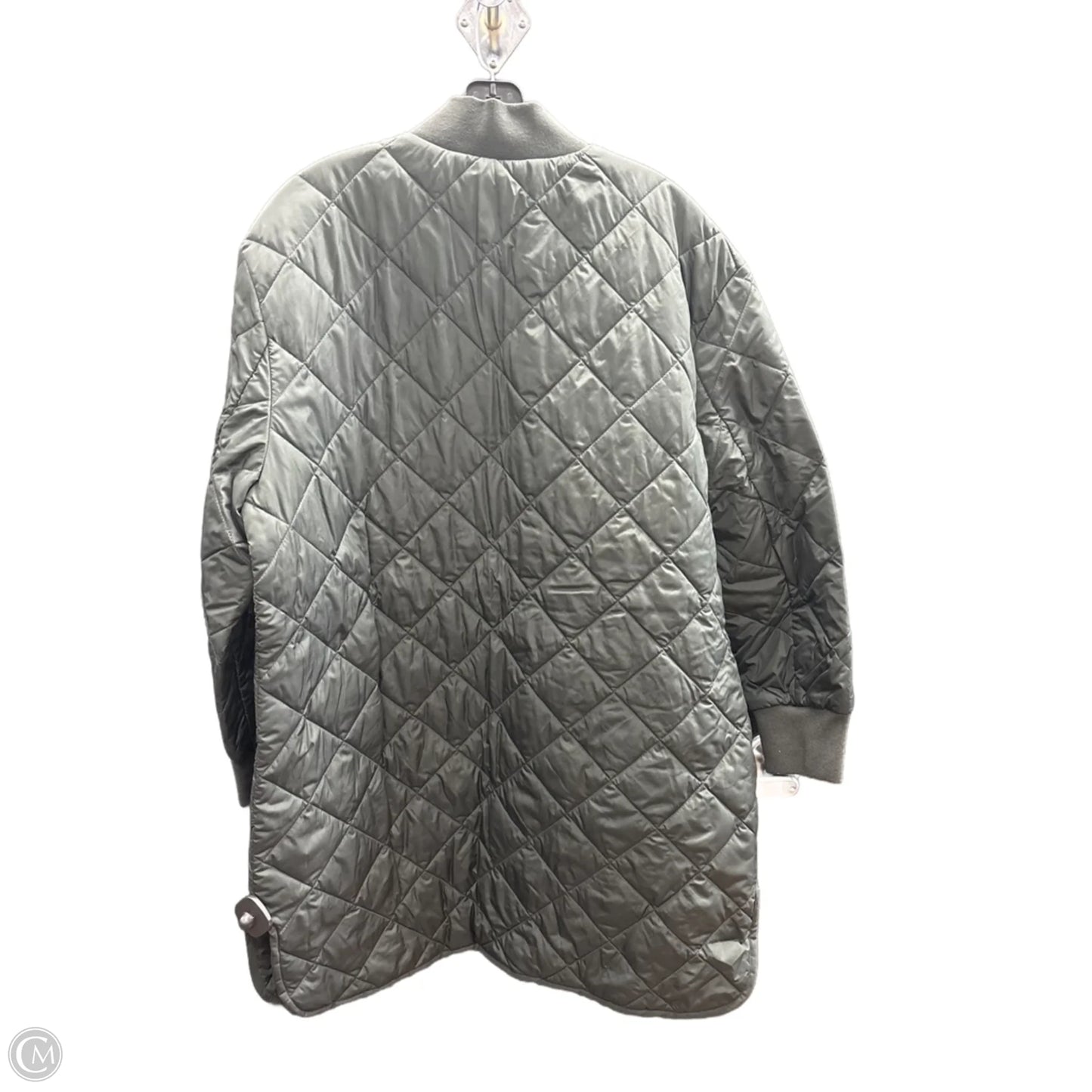 Jacket Puffer & Quilted By Banana Republic In Black, Size: L
