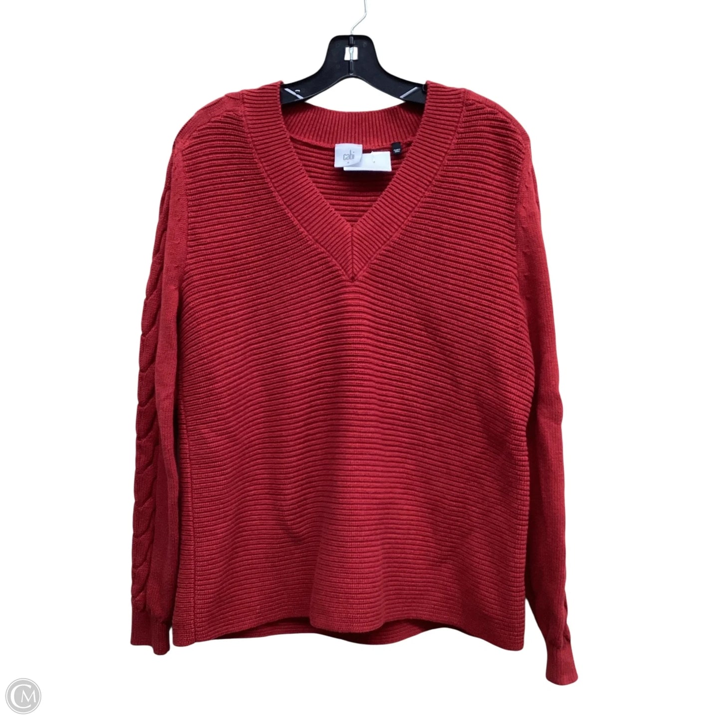 Sweater By Cabi In Red, Size: S