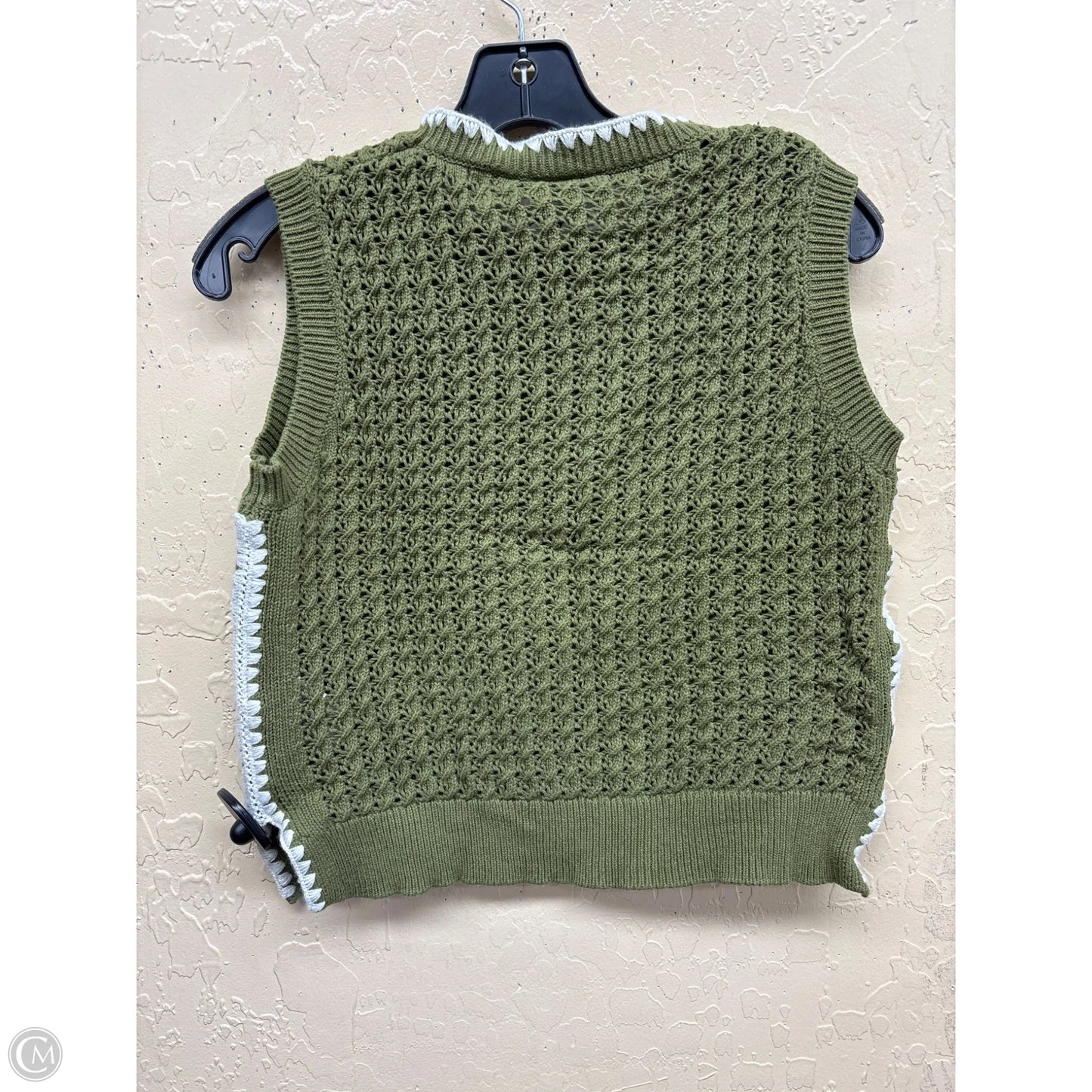 Top Sleeveless By Varley In Green, Size: Xs