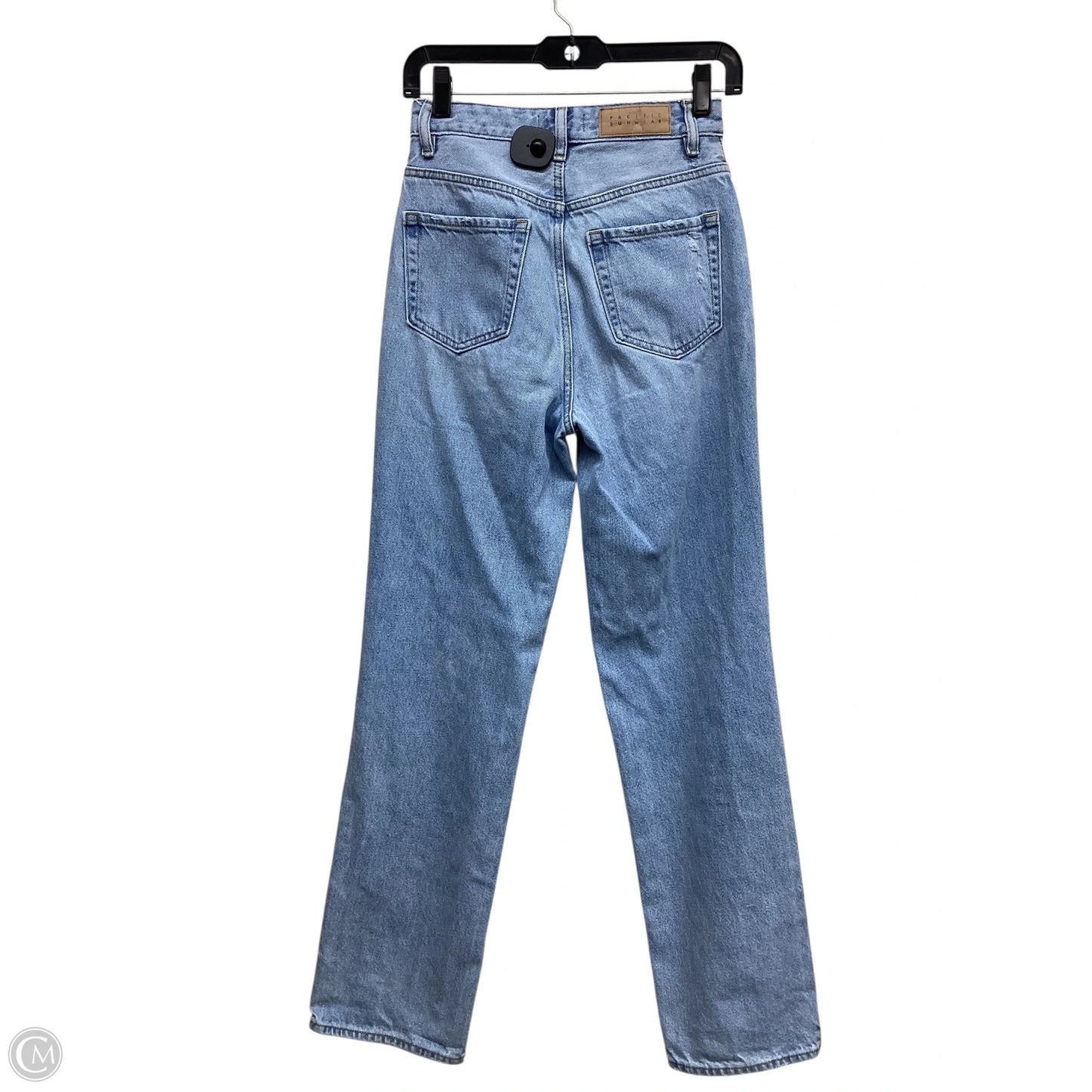 Jeans Wide Leg By Pacsun In Blue Denim, Size: 0