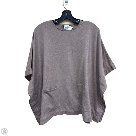 Top Short Sleeve By Pure Jill In Brown, Size: Xs