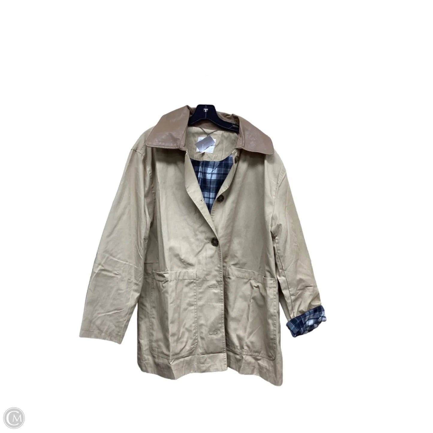 Jacket Other By Lucky Brand In Tan, Size: L