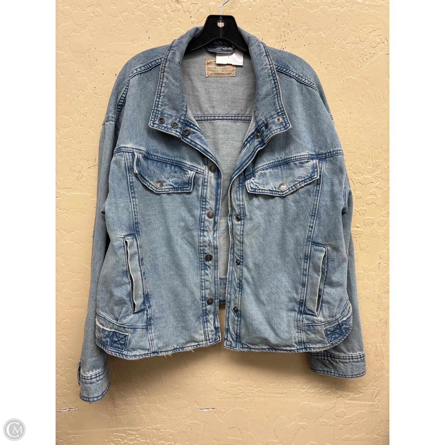 Jacket Denim By We The Free In Blue Denim, Size: L