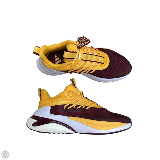 Shoes Athletic By Adidas In Maroon, Size: 9.5