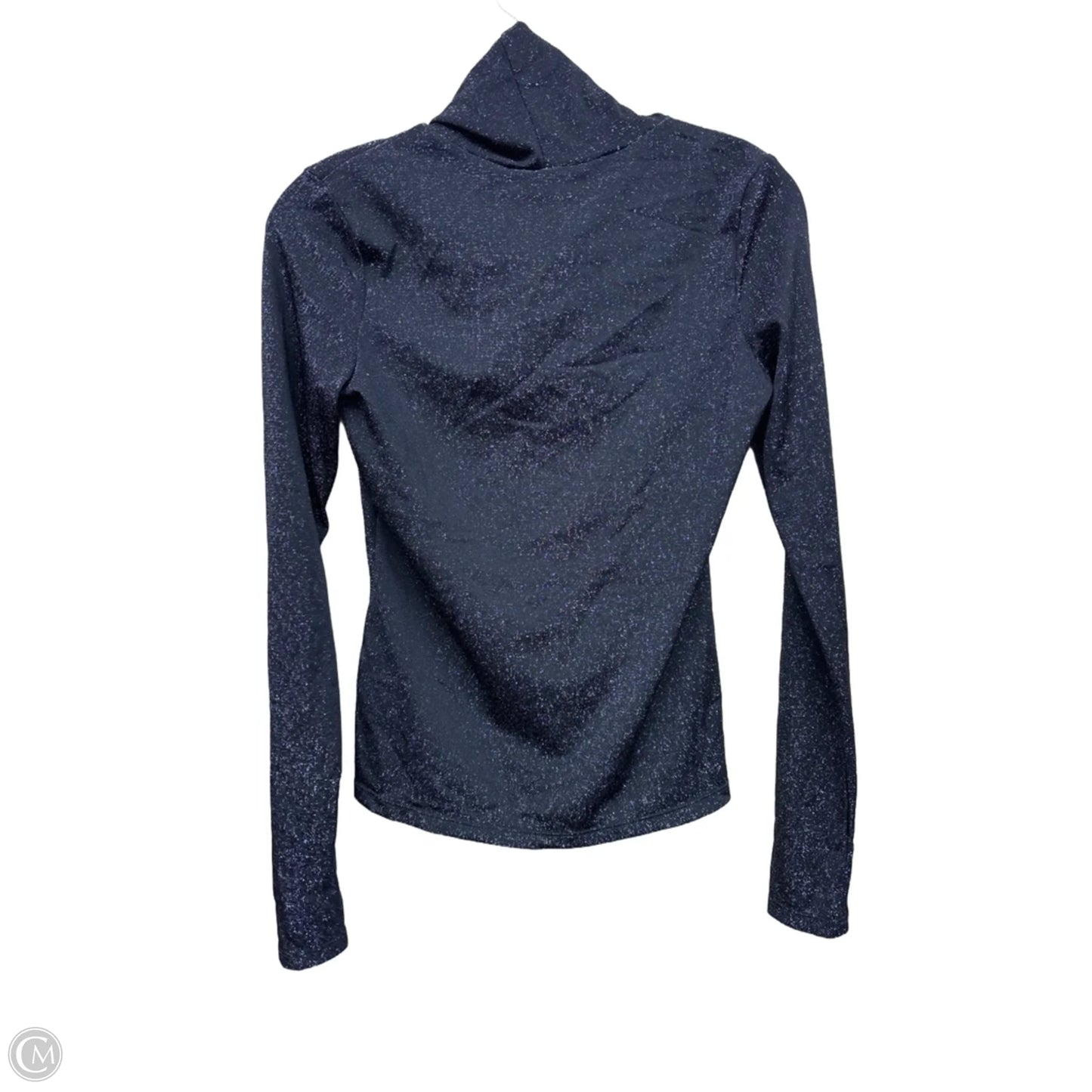 Top Long Sleeve By H&m In Black & Silver, Size: S