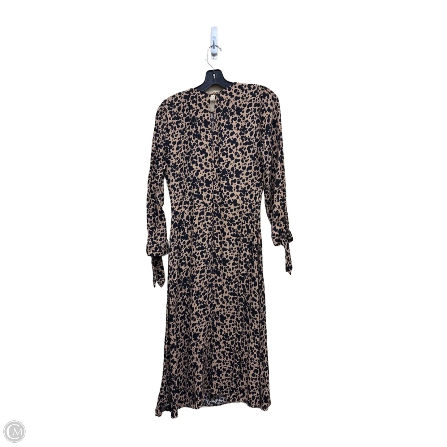 Dress Casual Midi By Reformation In Animal Print, Size: S