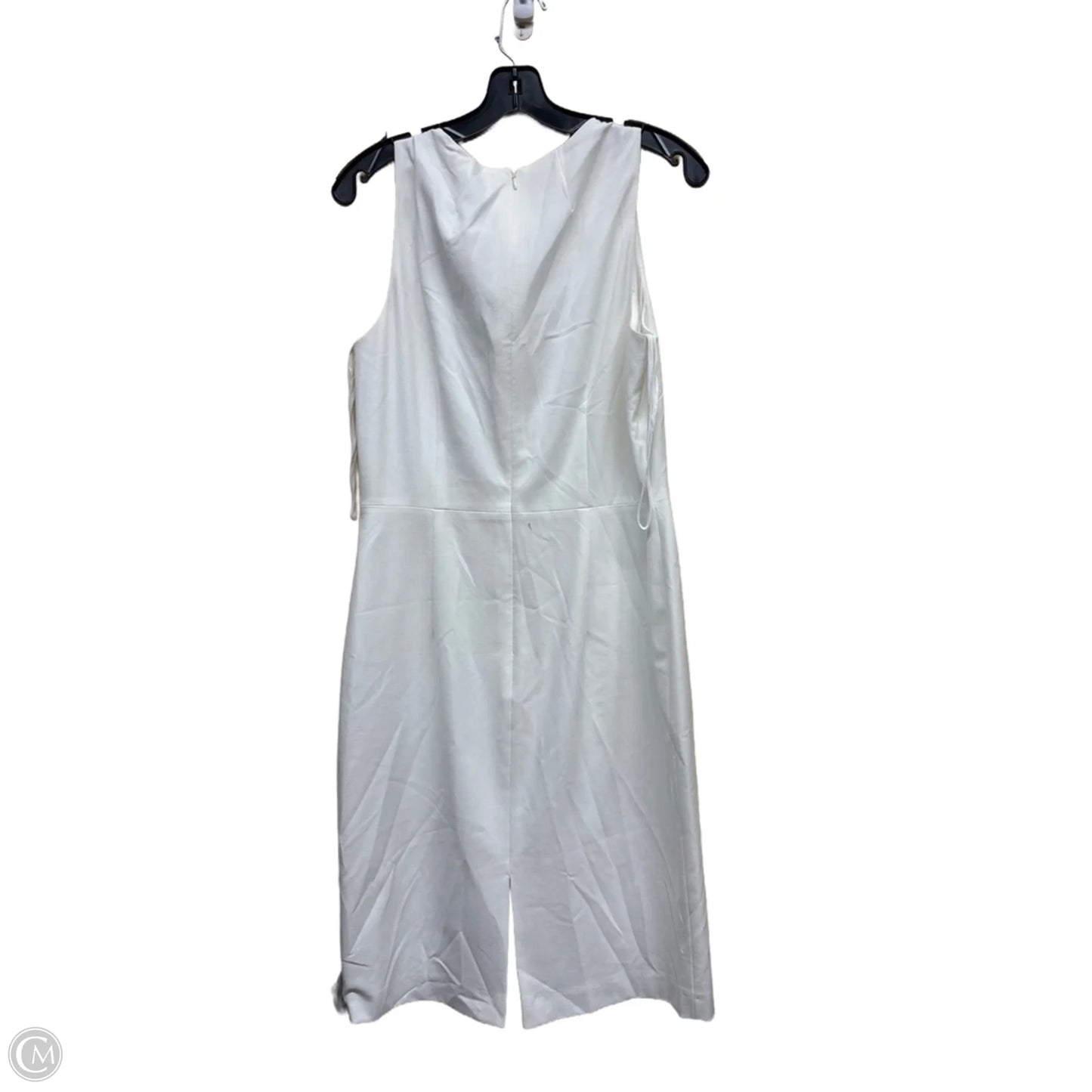 Dress Casual Midi By Alex Marie In White, Size: 6
