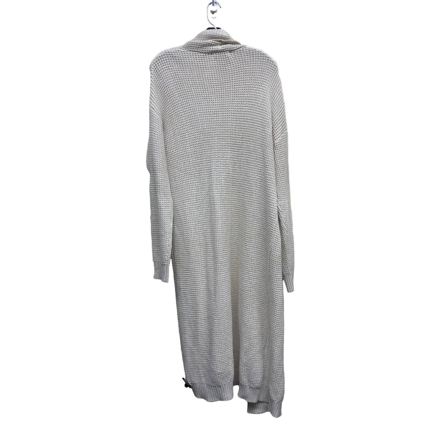 Sweater Cardigan By Clothes Mentor In Tan, Size: 8