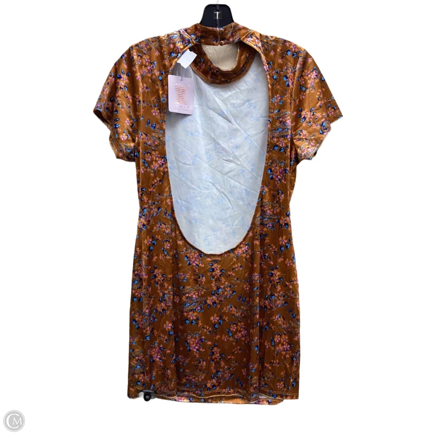 Dress Casual Short By Fergalicious In Floral Print, Size: Xl