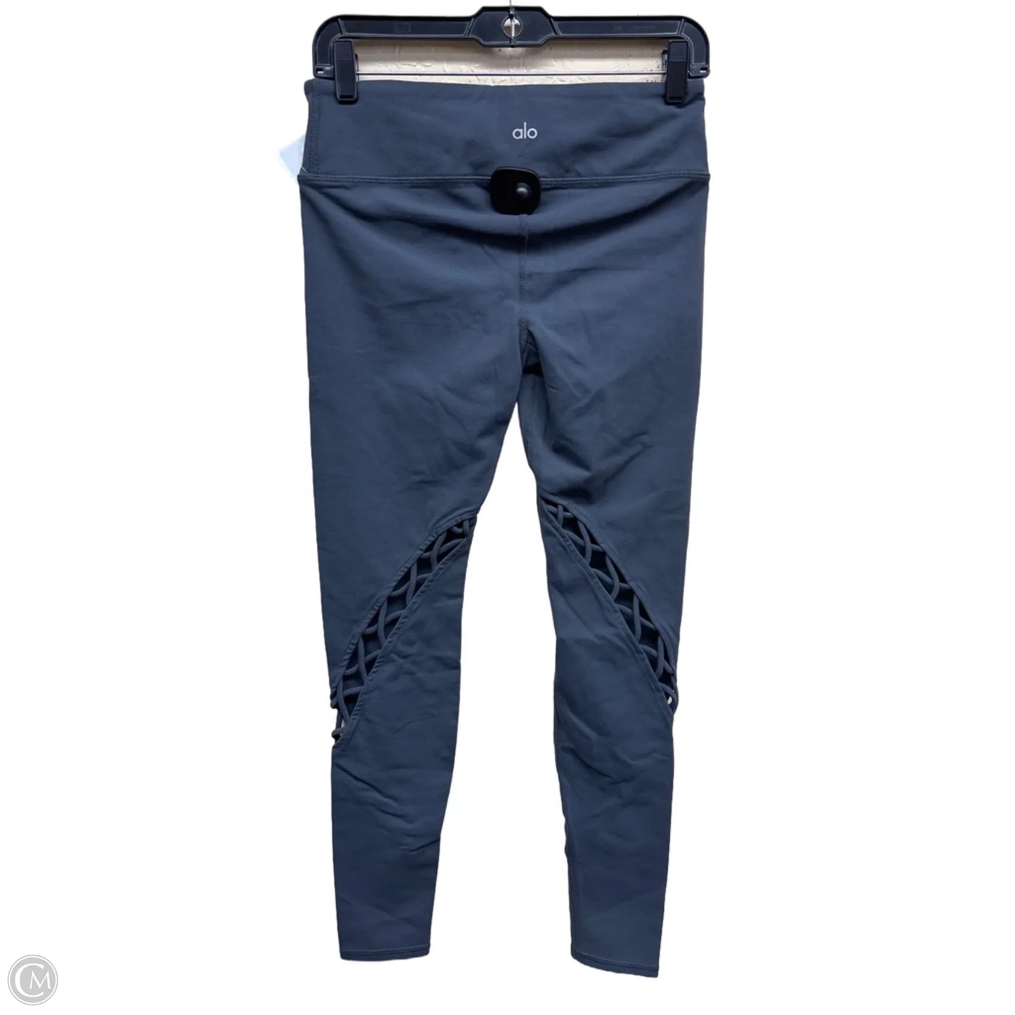 Athletic Leggings By Alo In Grey, Size: M