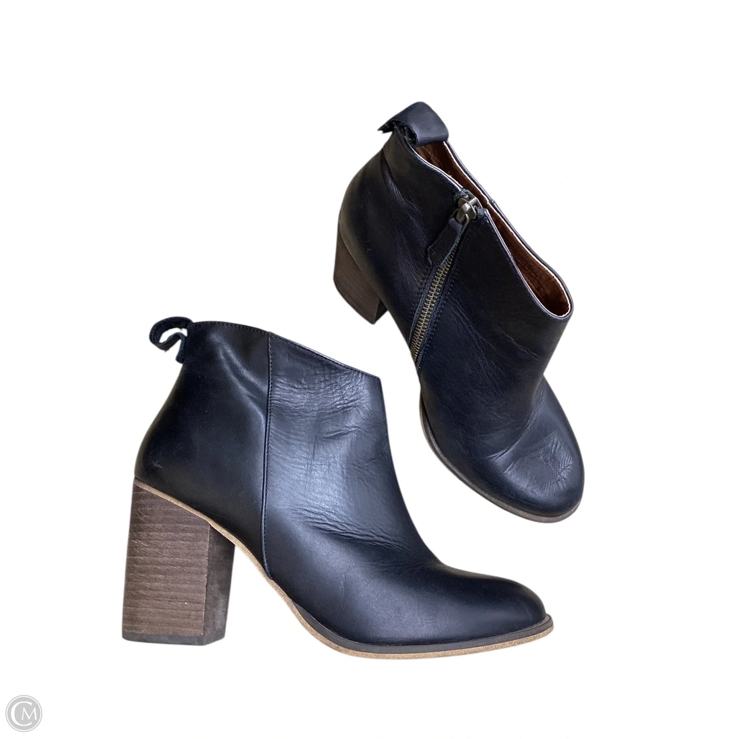 Boots Ankle Heels By Banana Republic In Black, Size: 7.5