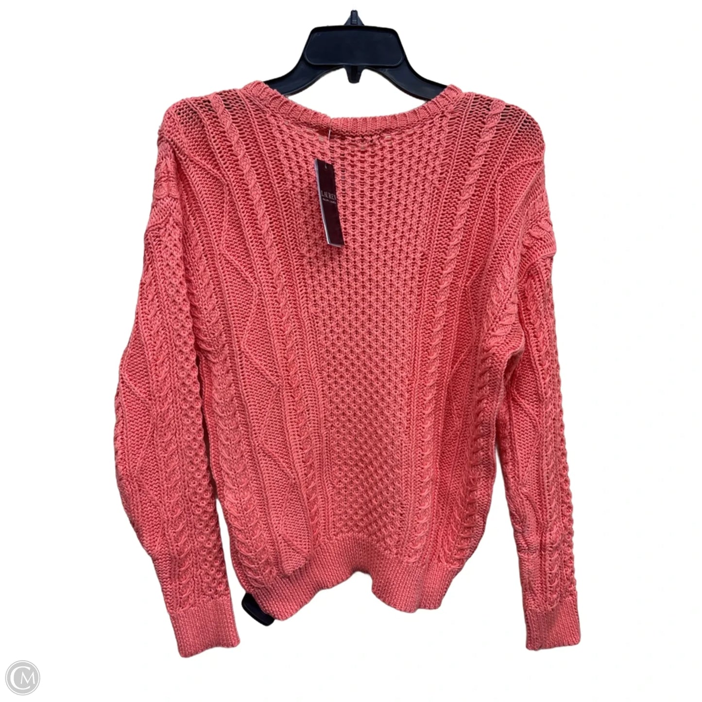 Sweater By Lauren By Ralph Lauren In Orange, Size: Xs