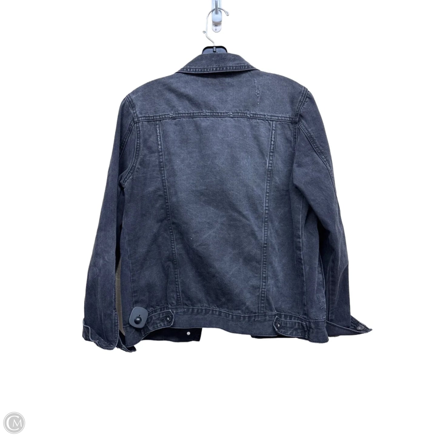Jacket Denim By Wishlist In Black Denim, Size: L