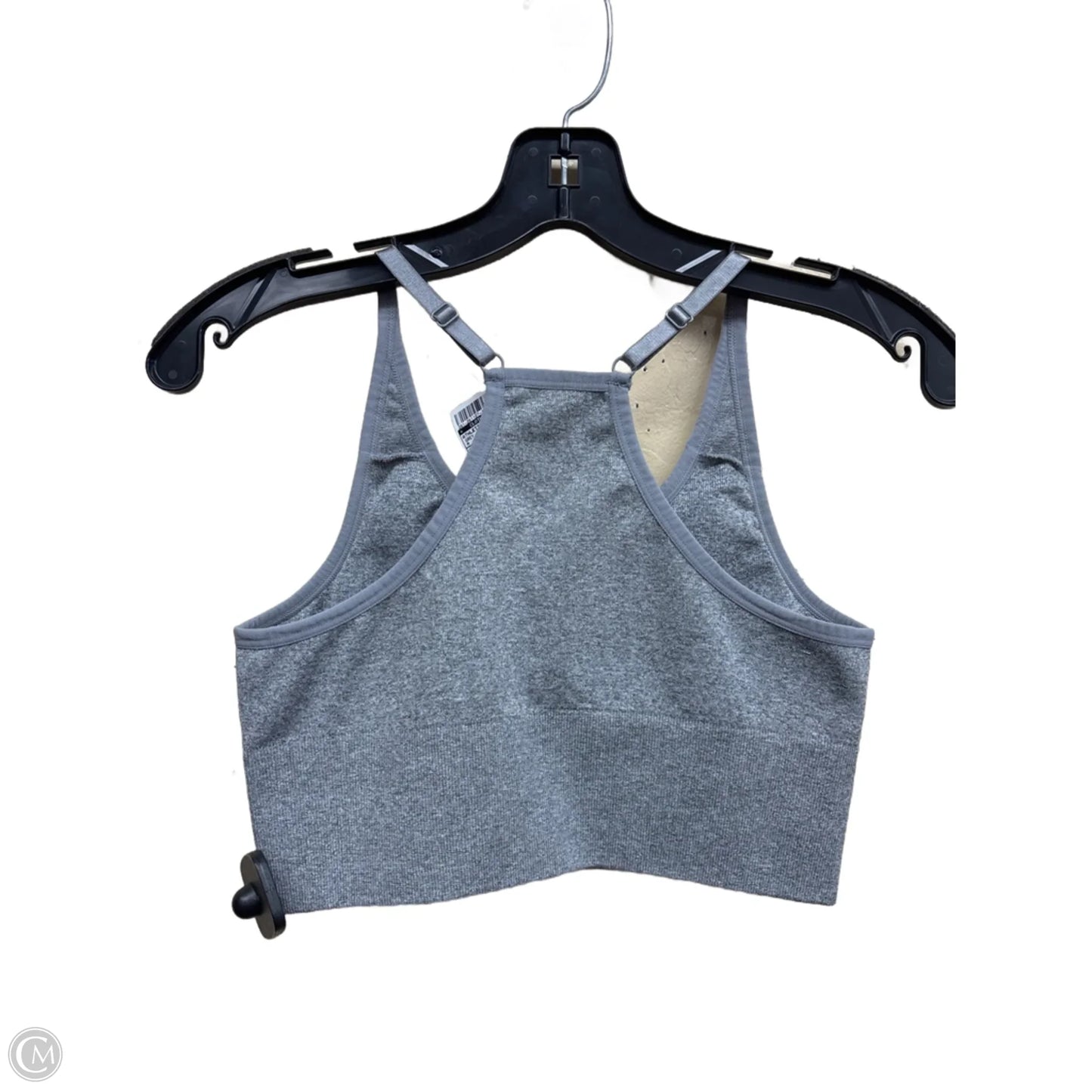 Athletic Bra By Clothes Mentor In Grey, Size: M