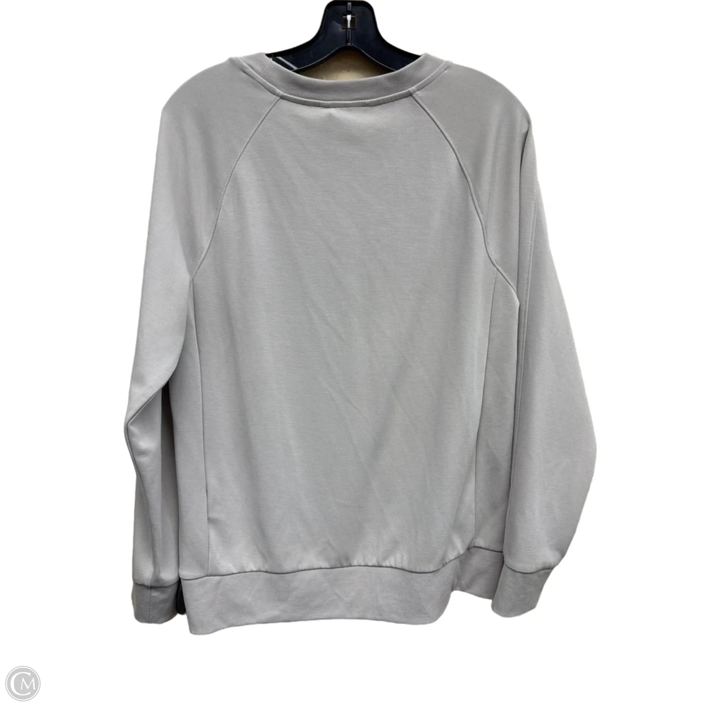 Top Long Sleeve By Athleta In Taupe, Size: M