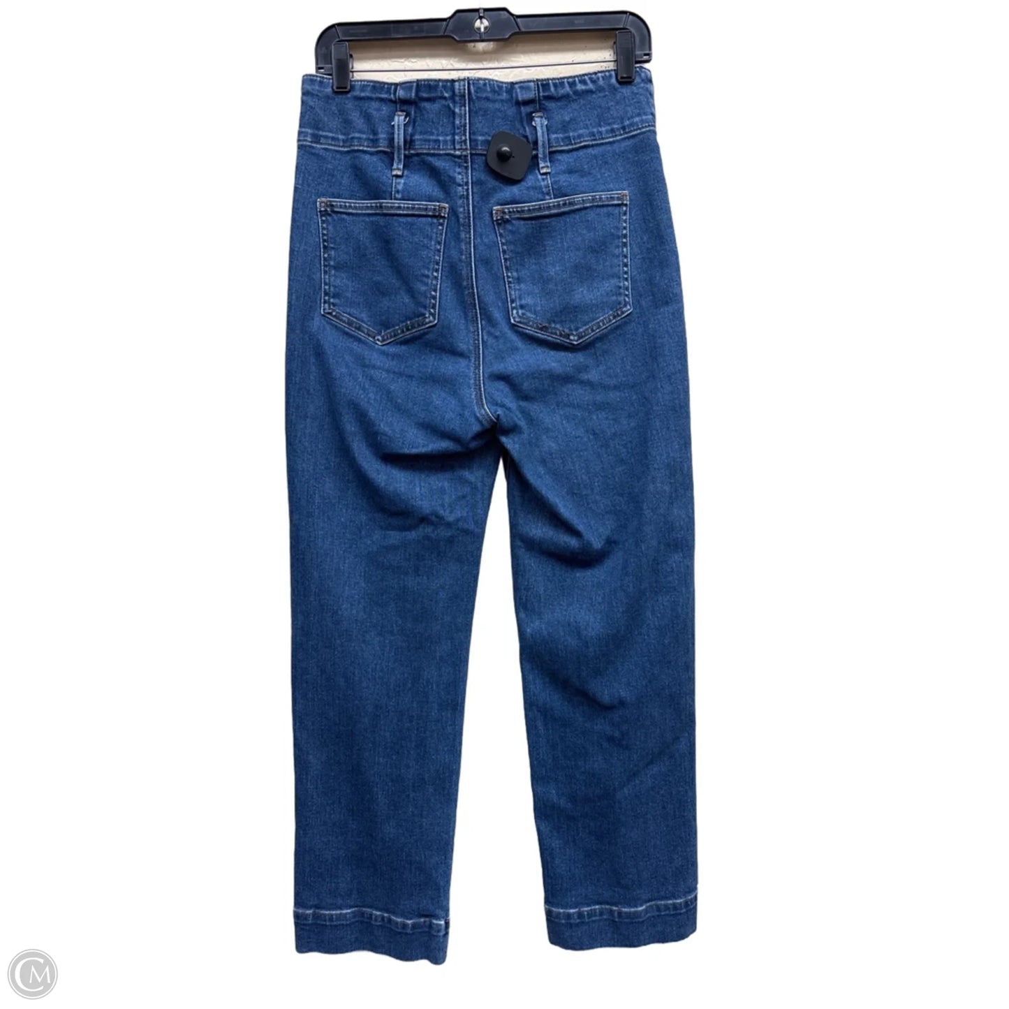 Jeans Straight By Ann Taylor In Blue Denim, Size: 6