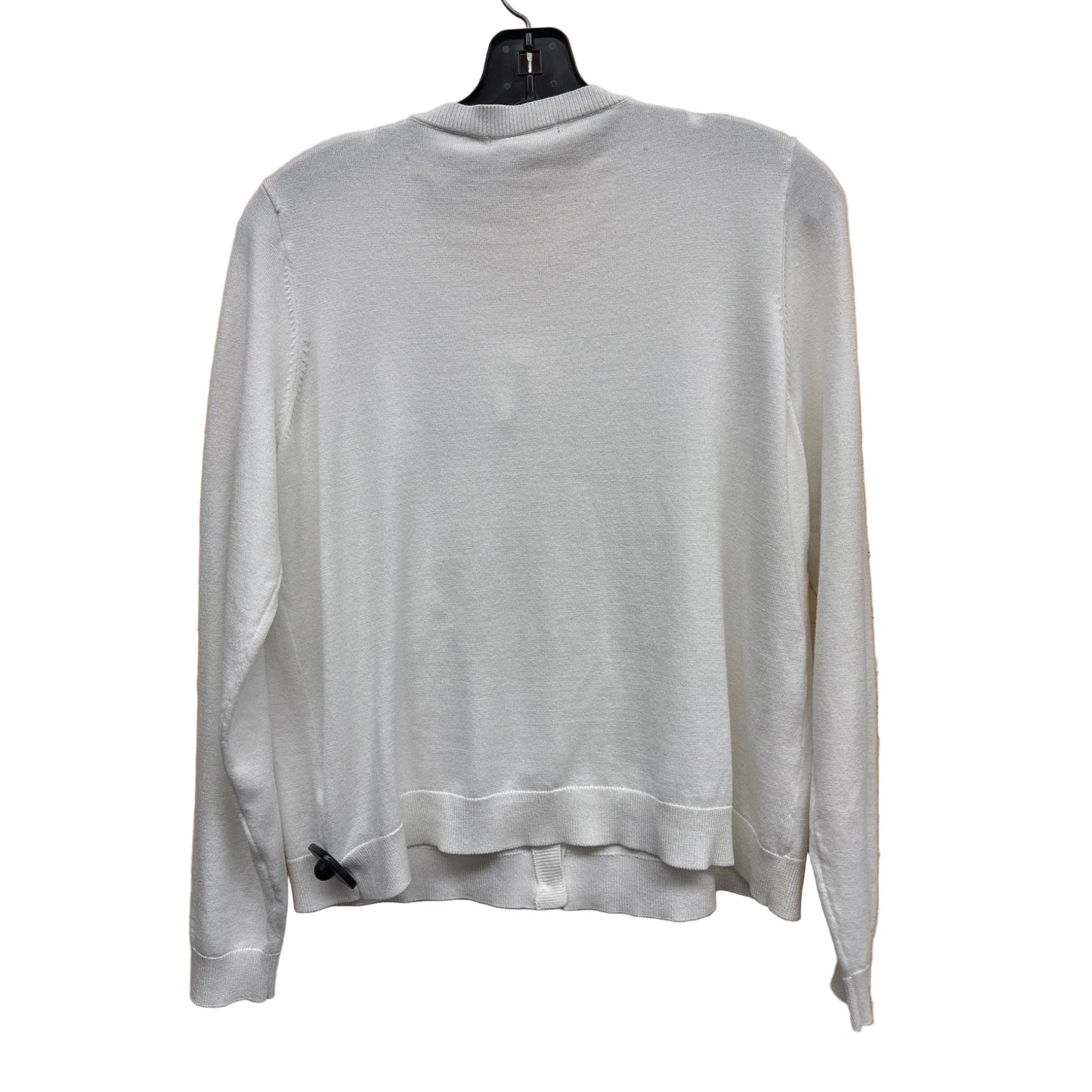 Cardigan By Adrianna Papell In White, Size: M