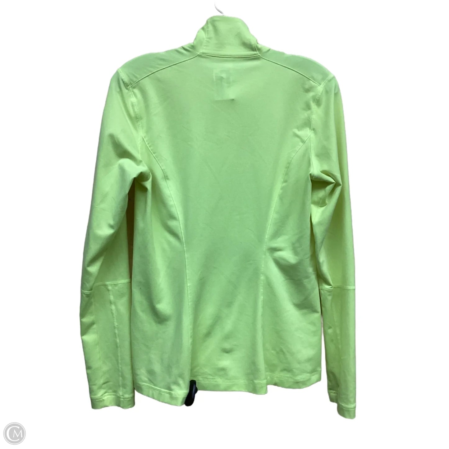 Athletic Jacket By Under Armour In Yellow, Size: M