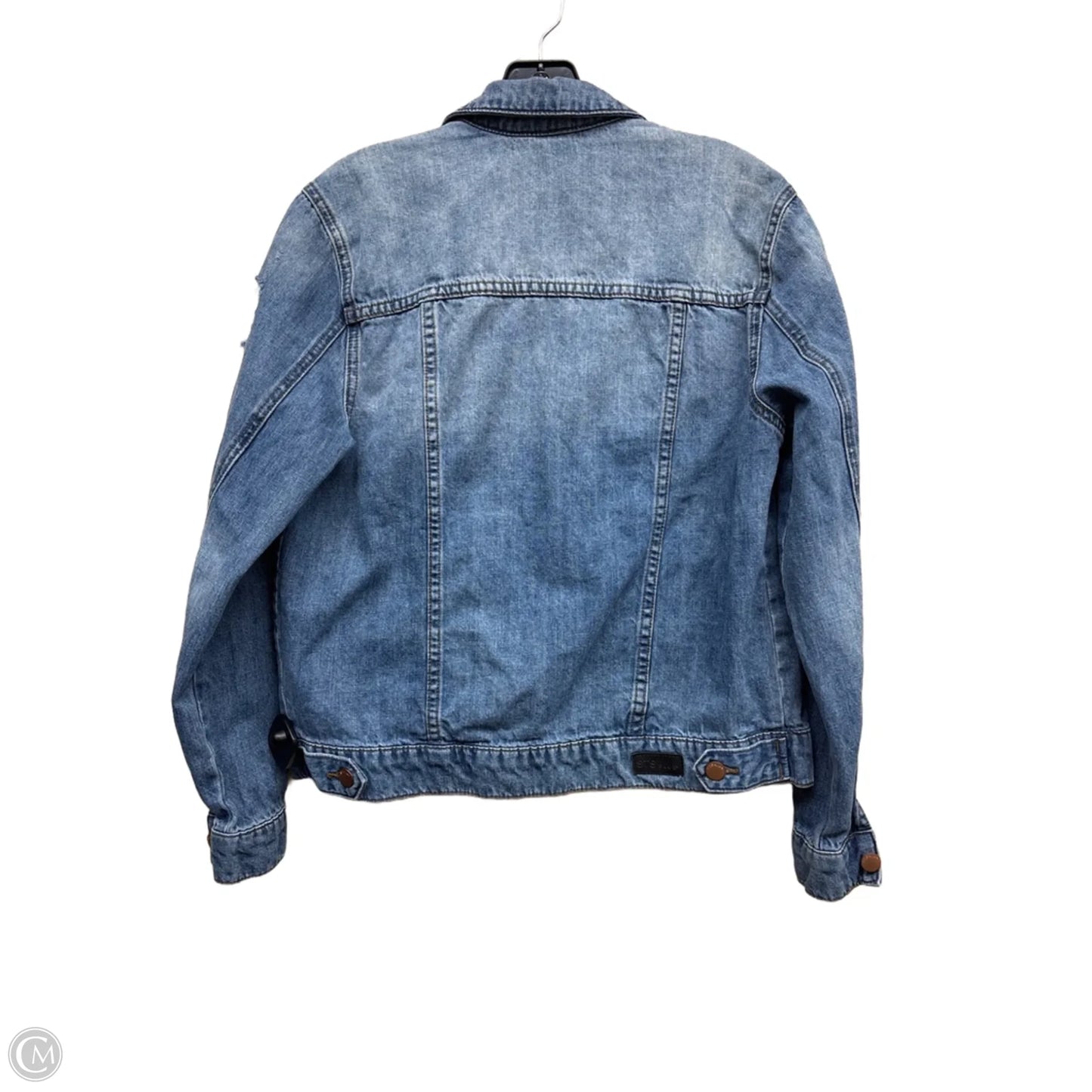 Jacket Denim By Sts Blue In Blue Denim, Size: Xs