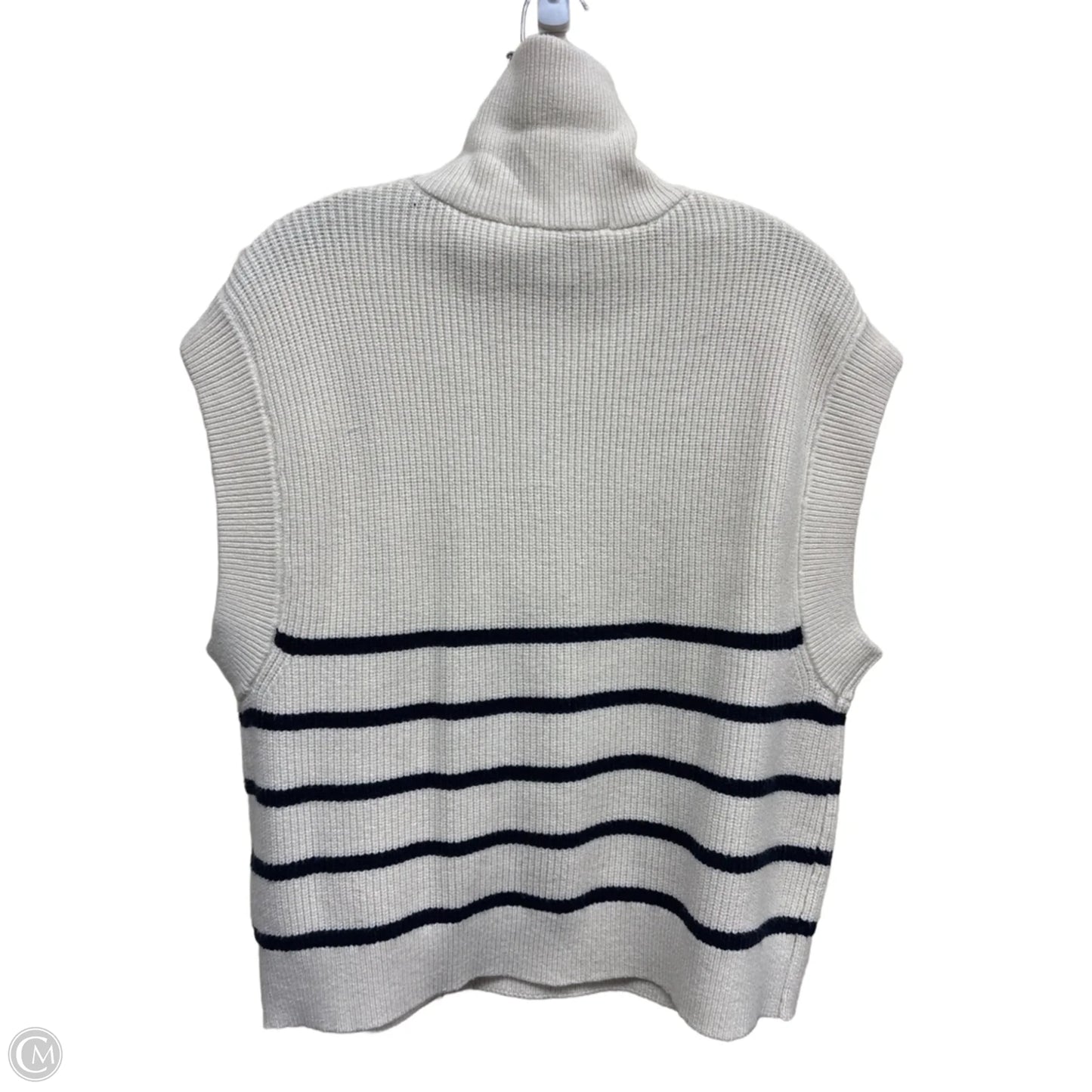 Vest Sweater By Zara In Cream, Size: S