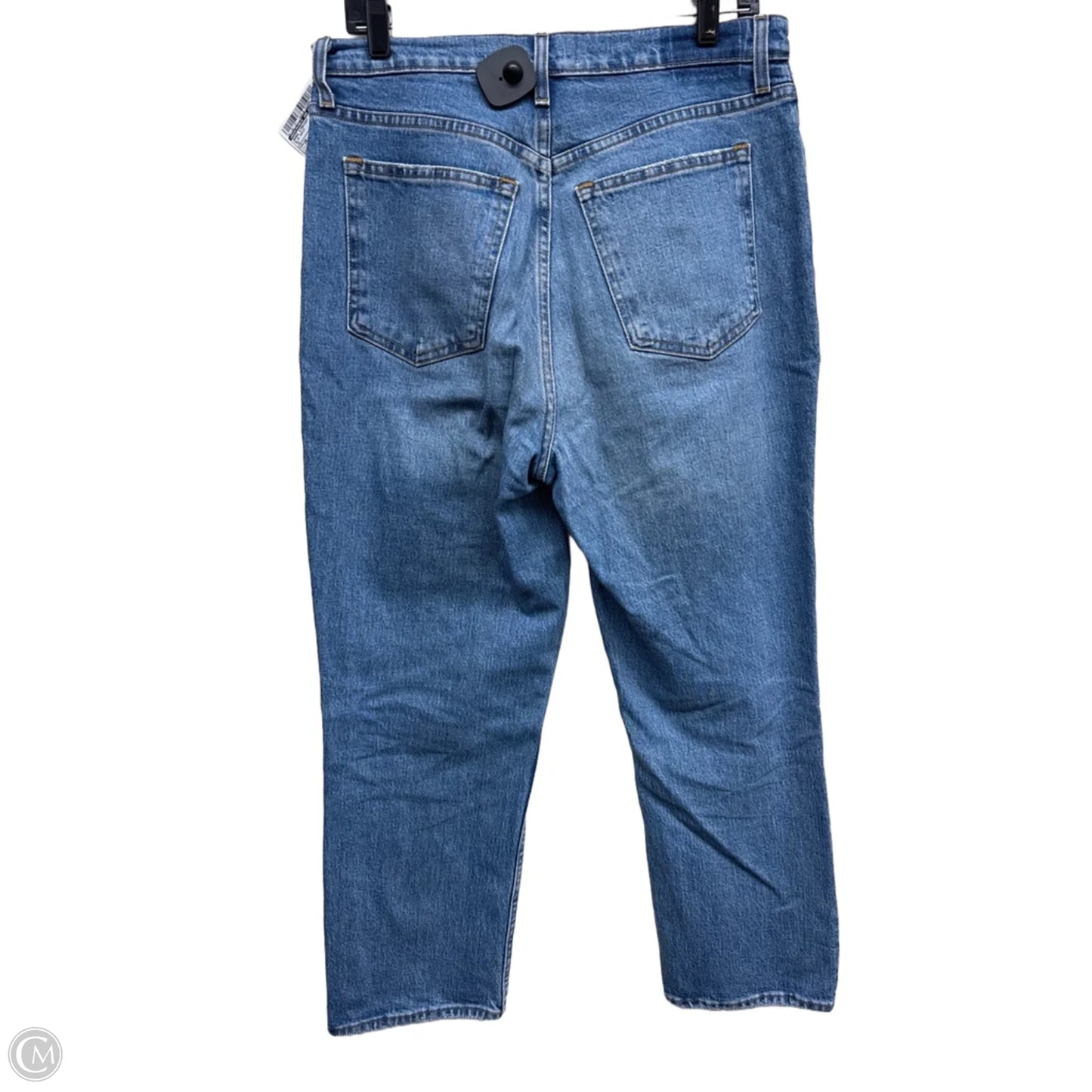 Jeans Straight By Abercrombie And Fitch In Blue Denim, Size: 10