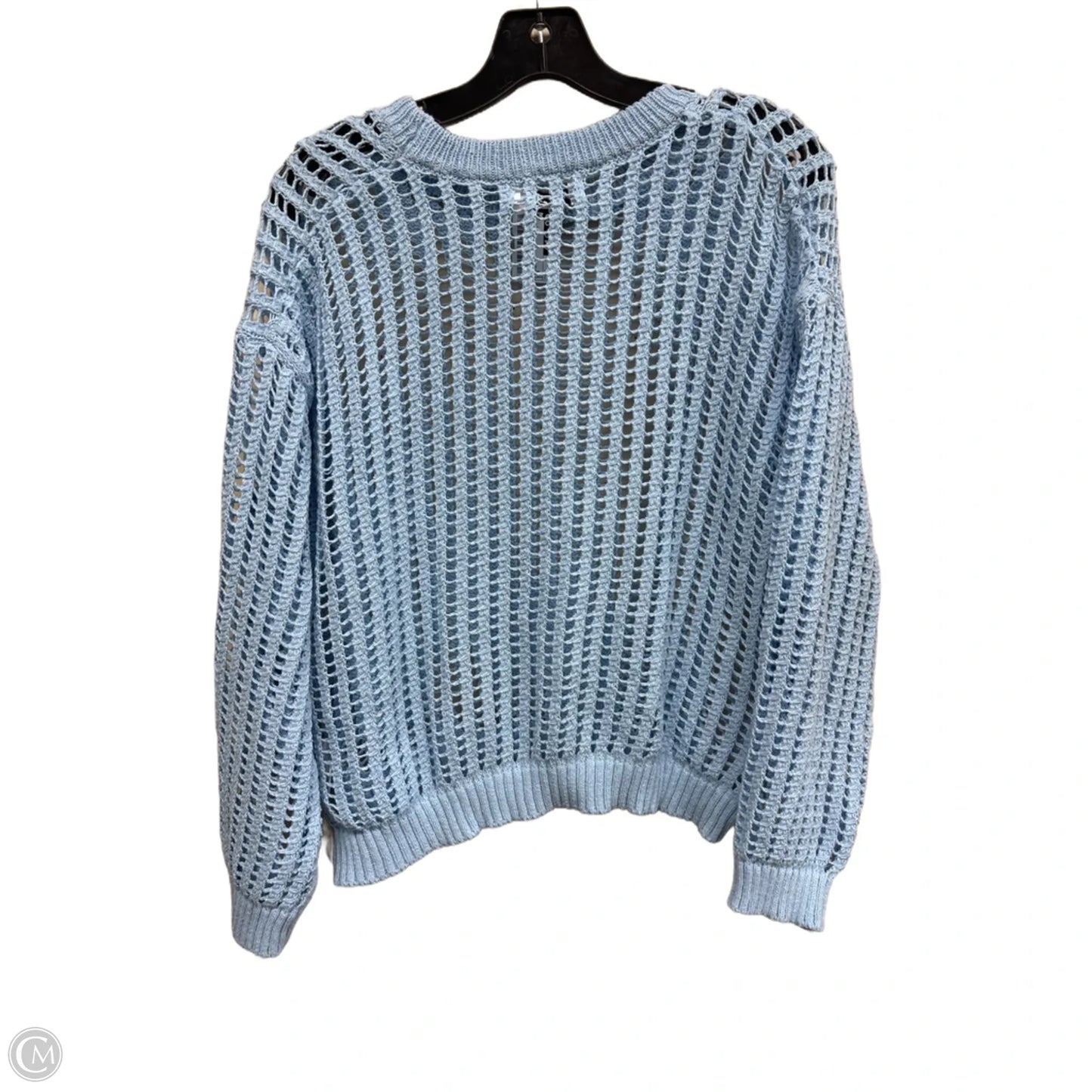 Sweater By Miracle In Blue, Size: S