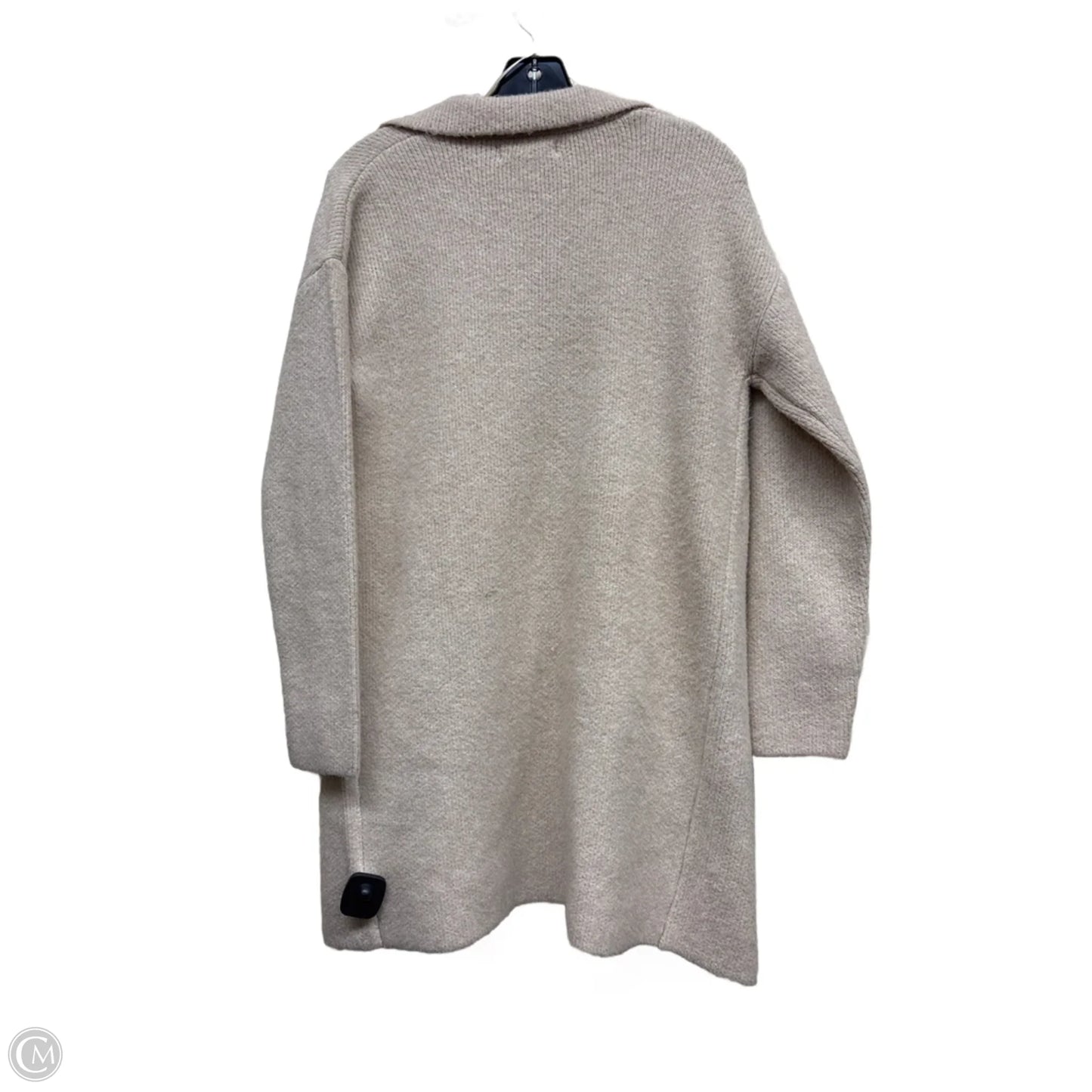Sweater Cardigan By Clothes Mentor In Tan, Size: Xs
