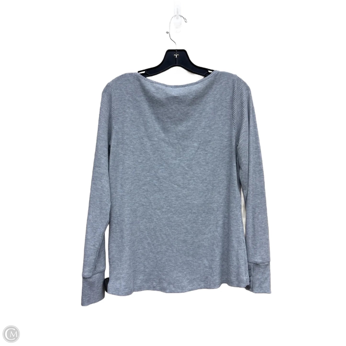 Top Long Sleeve By Lc Lauren Conrad In Grey, Size: M