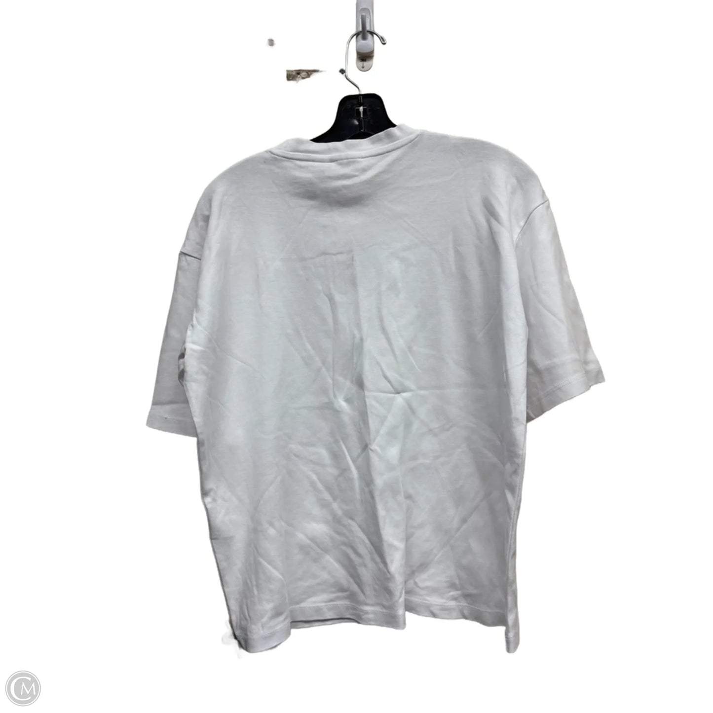 Top Short Sleeve By Clothes Mentor In White, Size: S