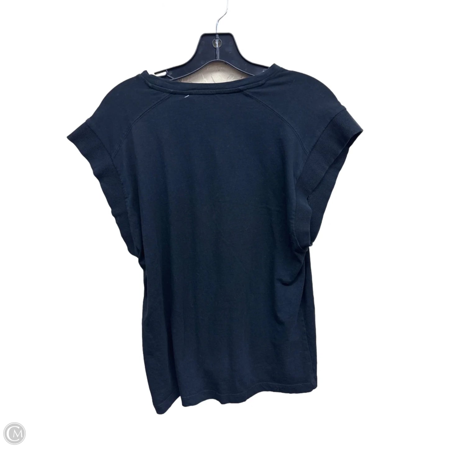 Top Sleeveless By Zara In Black, Size: M