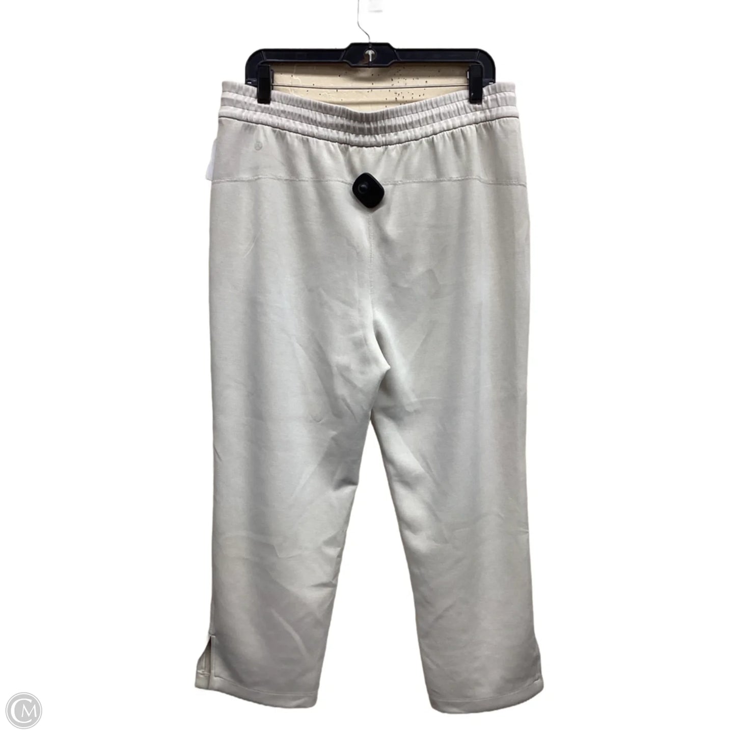 Athletic Pants By Lululemon In Cream, Size: 12