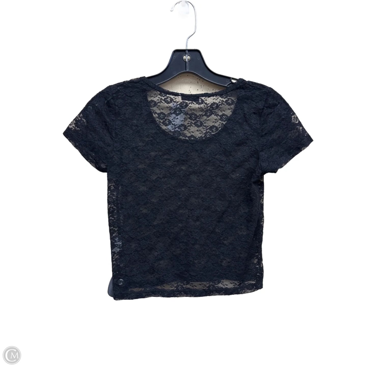 Top Short Sleeve By Brandy Melville In Black, Size: Xs