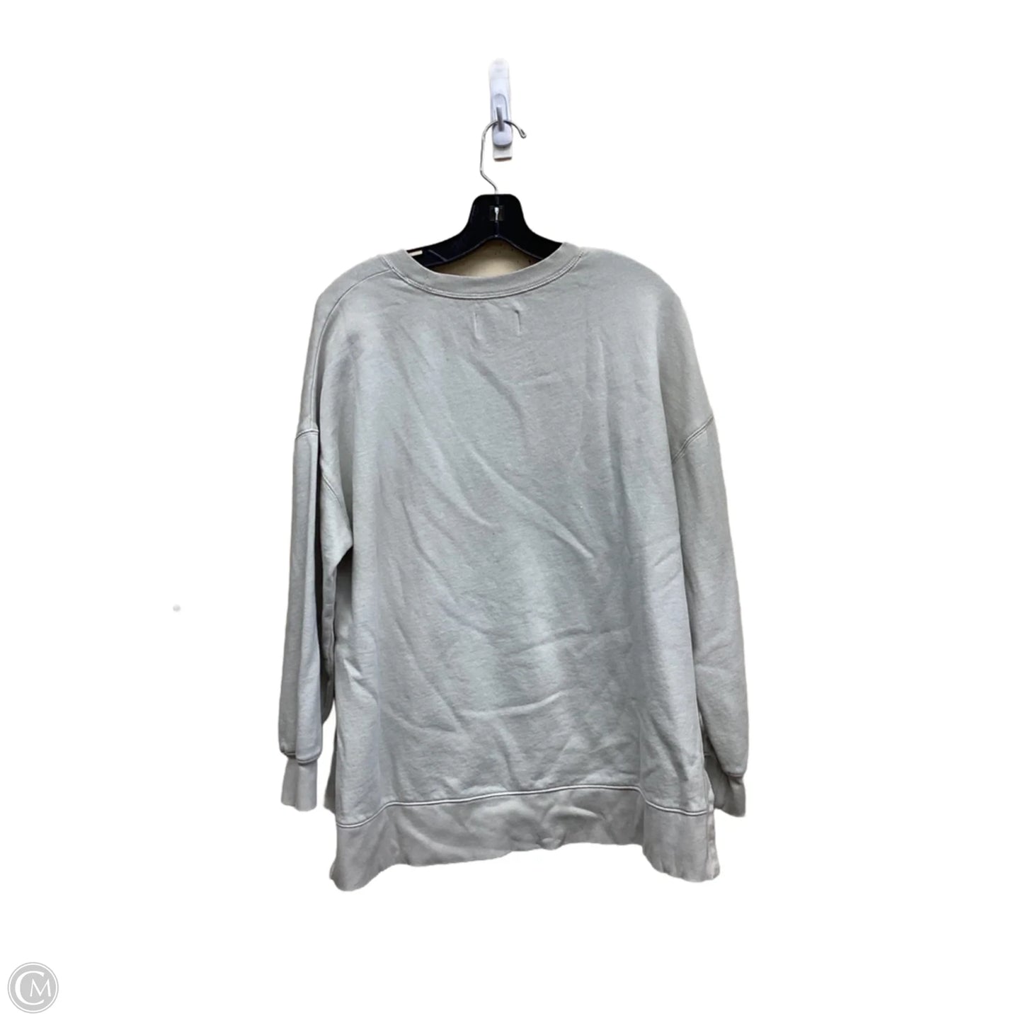 Sweatshirt Crewneck By Old Navy In Taupe, Size: M