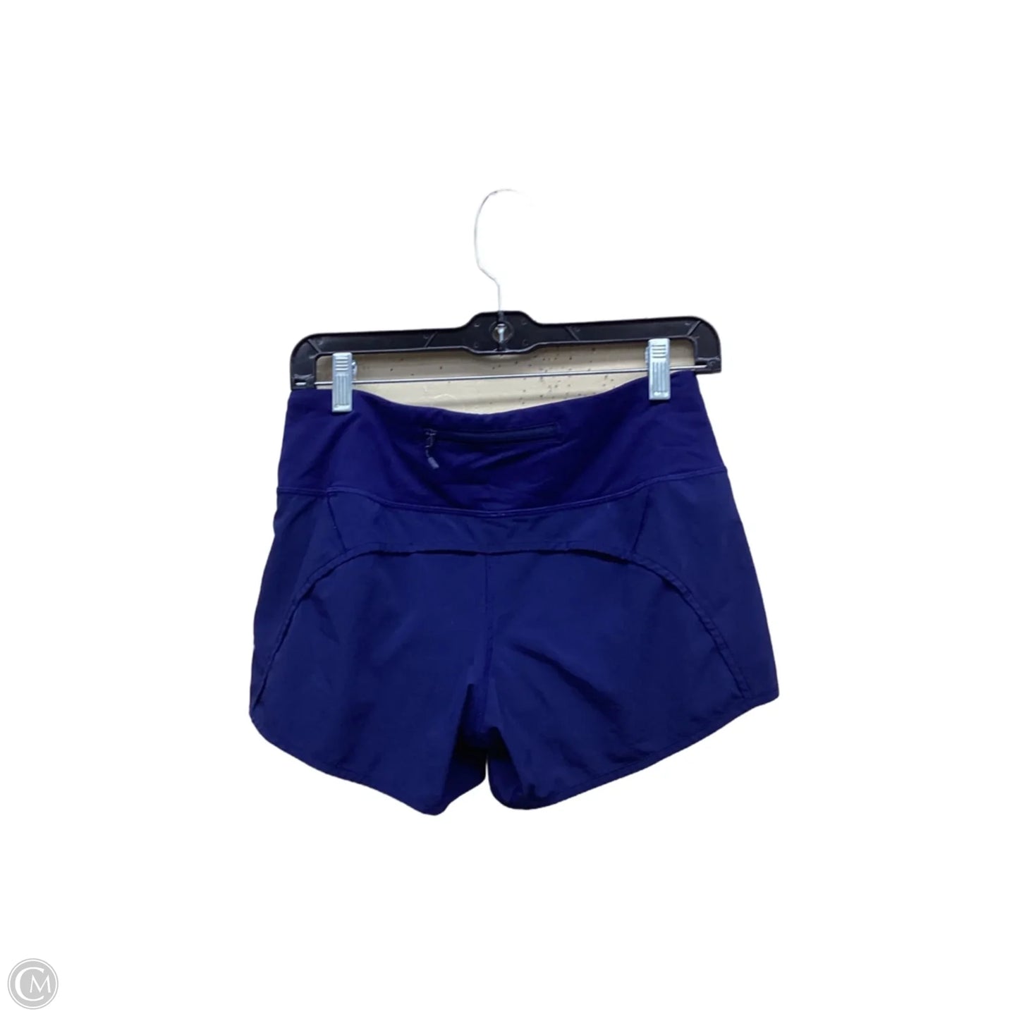 Athletic Shorts By Lululemon In Navy, Size: 4