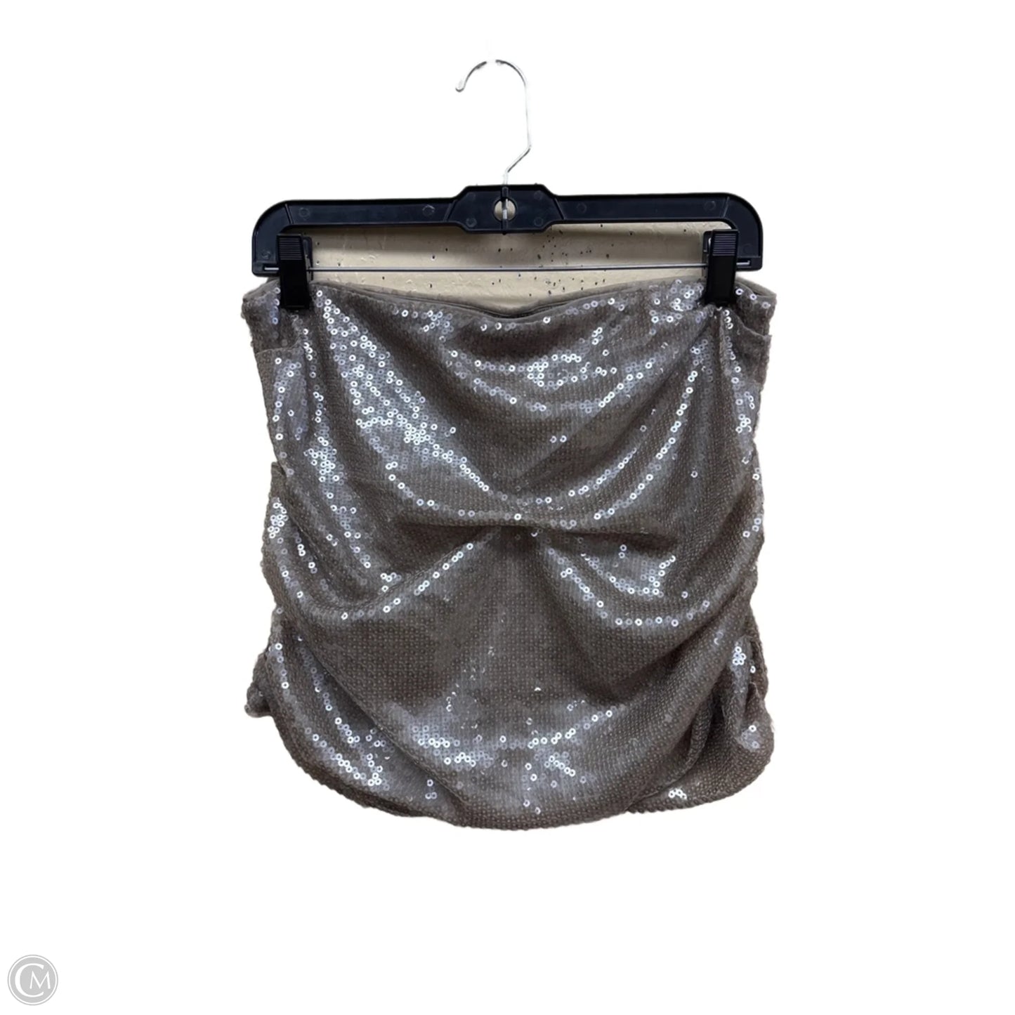 Top Sleeveless By Clothes Mentor In Bronze, Size: L
