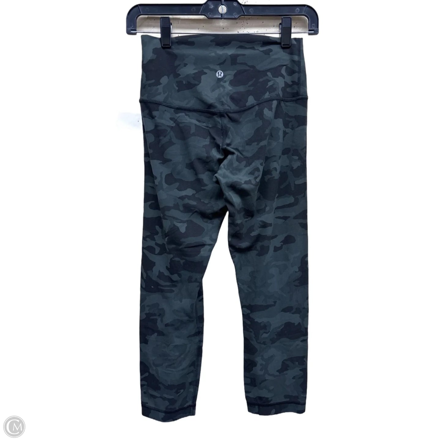 Athletic Capris By Lululemon In Camouflage Print, Size: 6