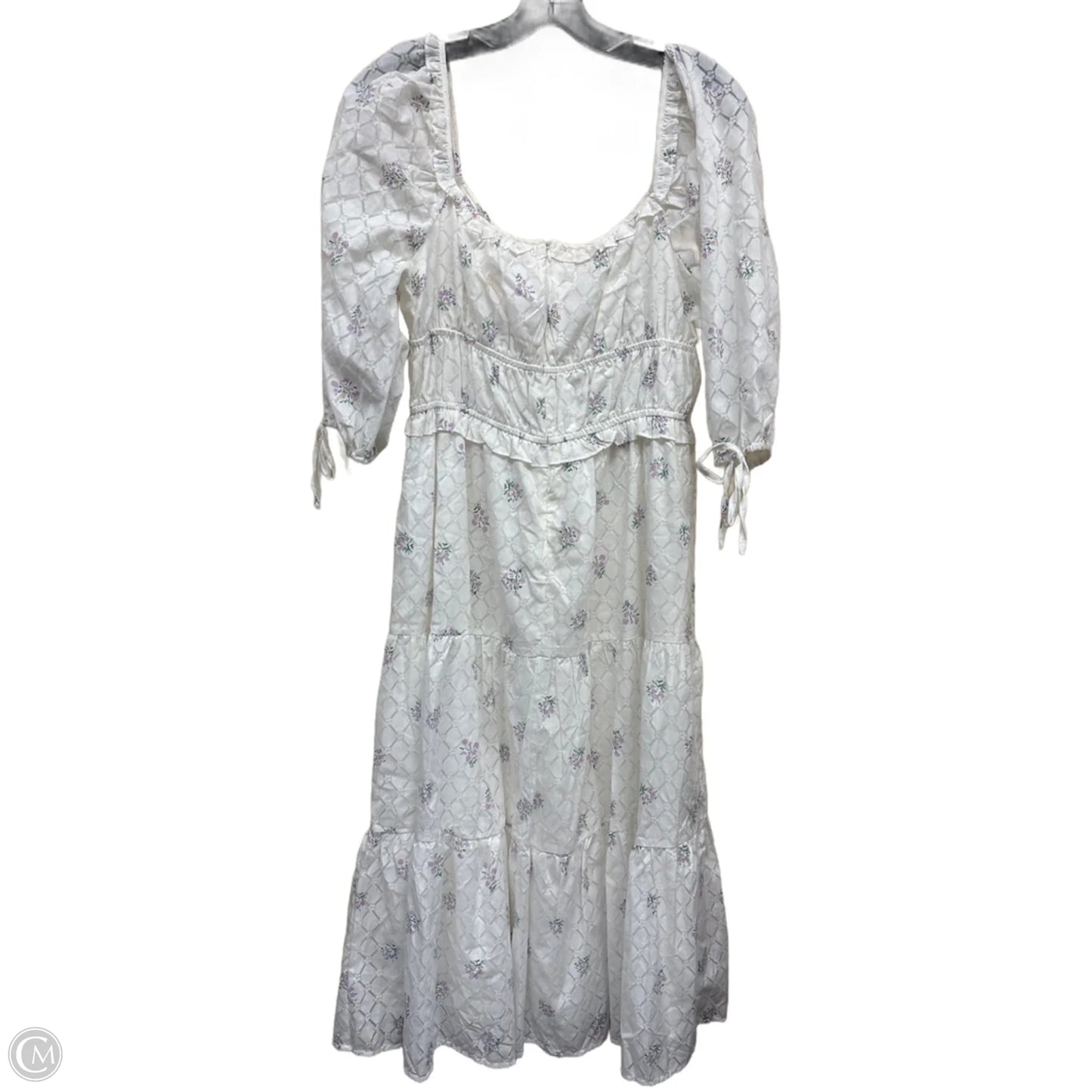 Dress Casual Maxi By Storia In Floral Print, Size: L