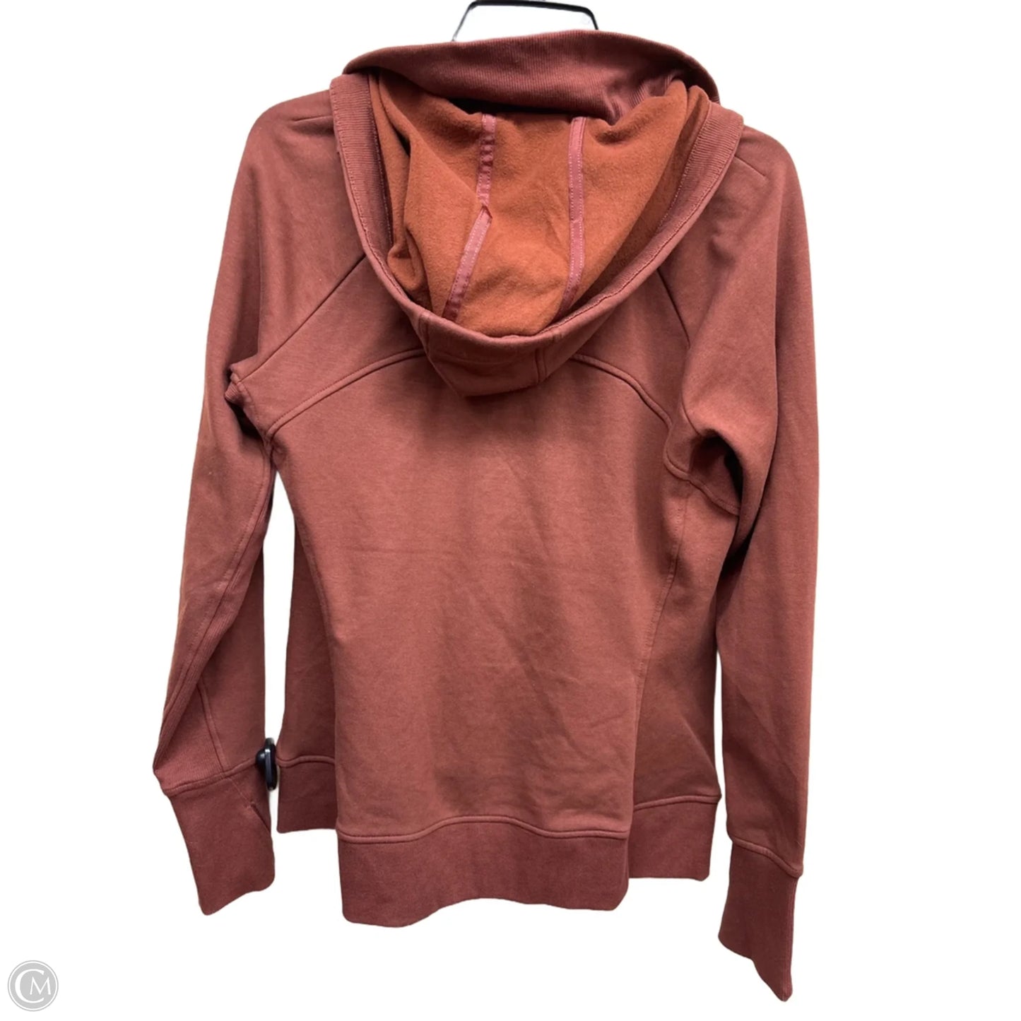 Athletic Jacket By Athleta In Brown, Size: L