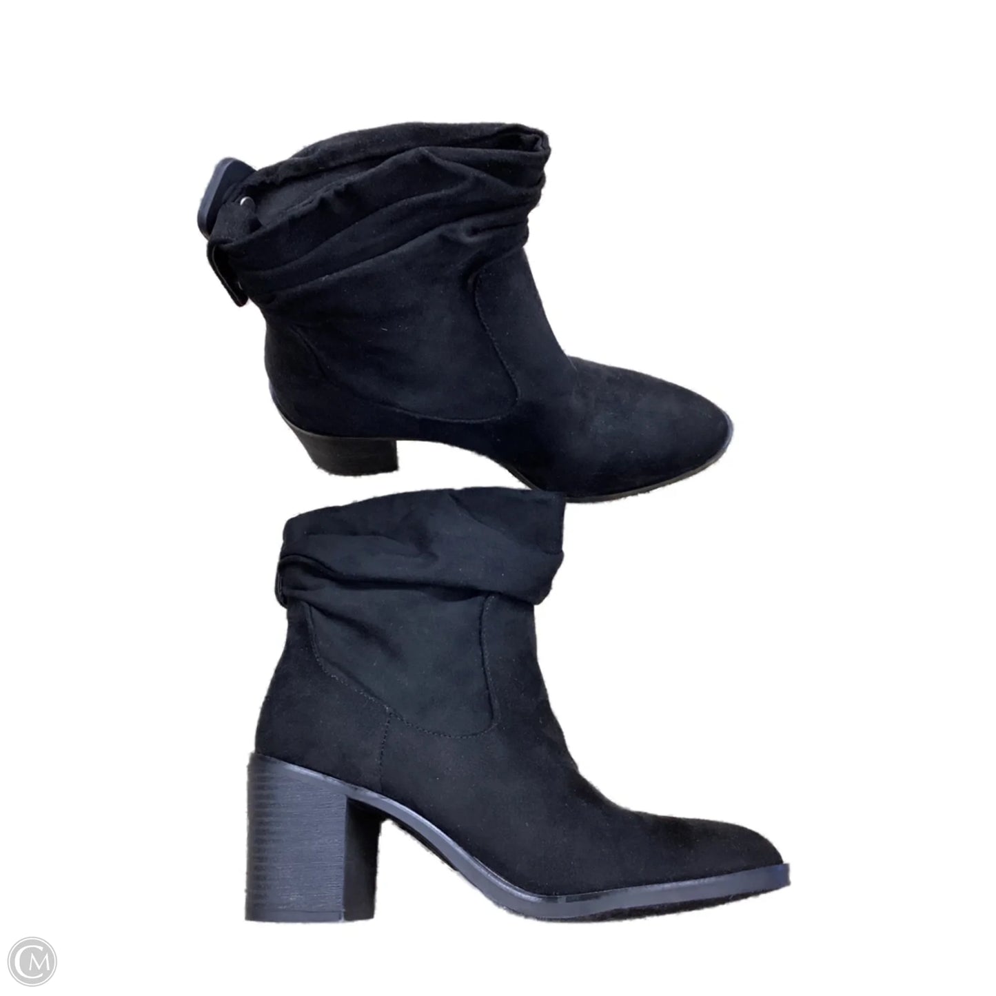 Boots Ankle Heels By Cl By Chinese Laundry In Black, Size: 9.5