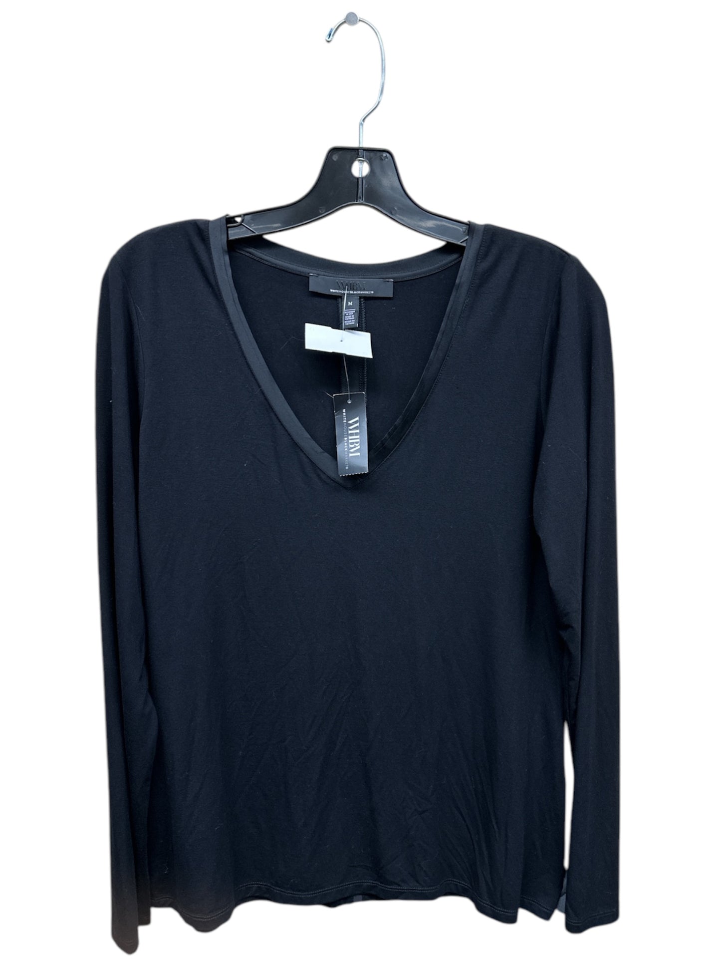 Top Long Sleeve By White House Black Market Size: M