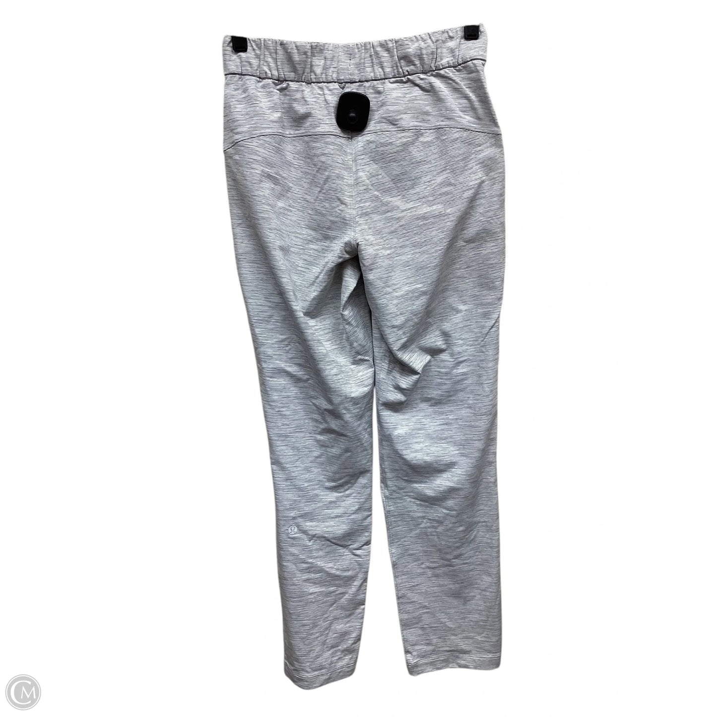 Athletic Pants By Lululemon In Grey & White, Size: 2