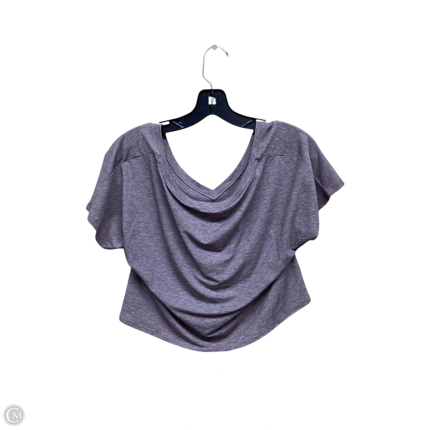 Athletic Top Short Sleeve By Gapfit In Purple, Size: M