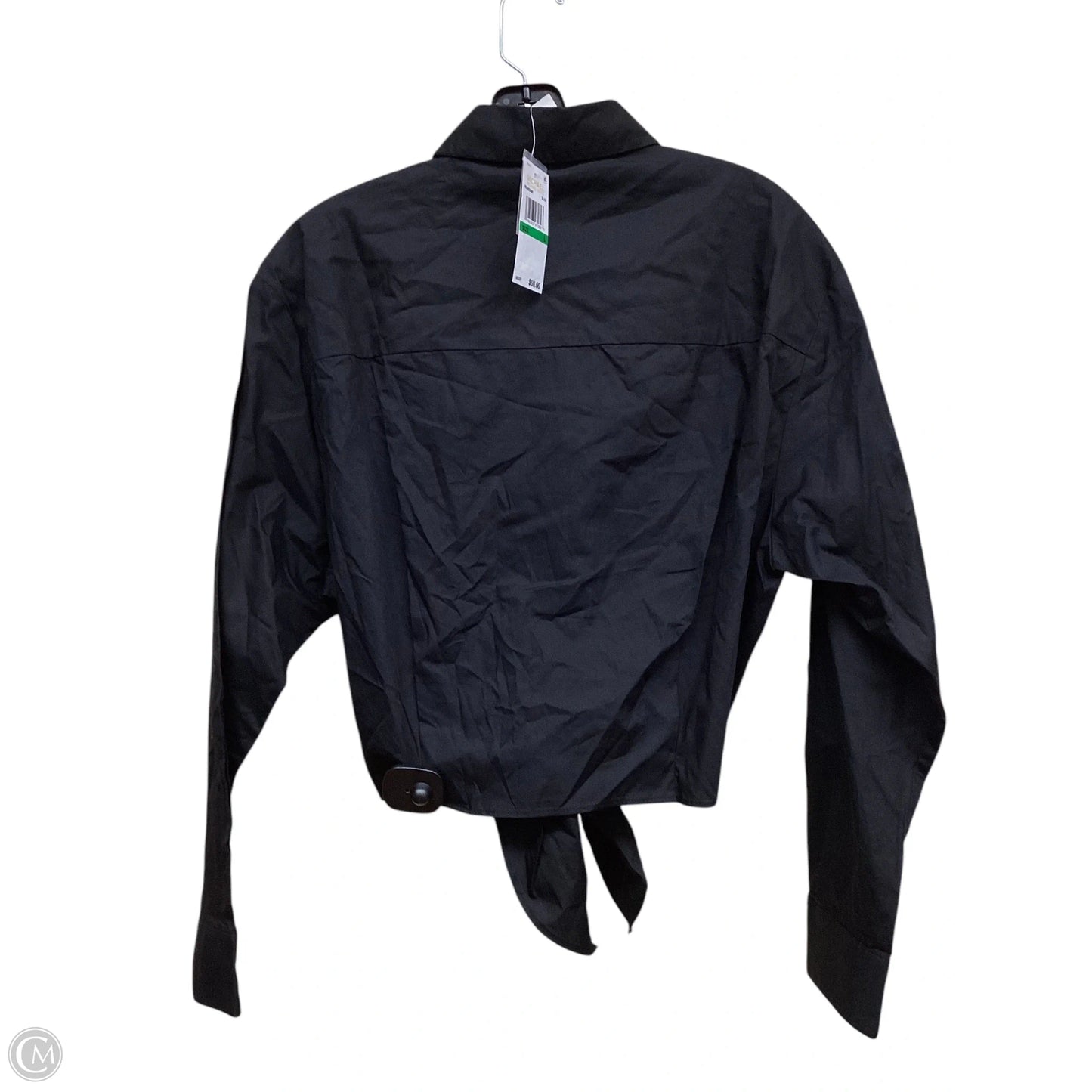 Top Long Sleeve By Michael By Michael Kors In Black, Size: L