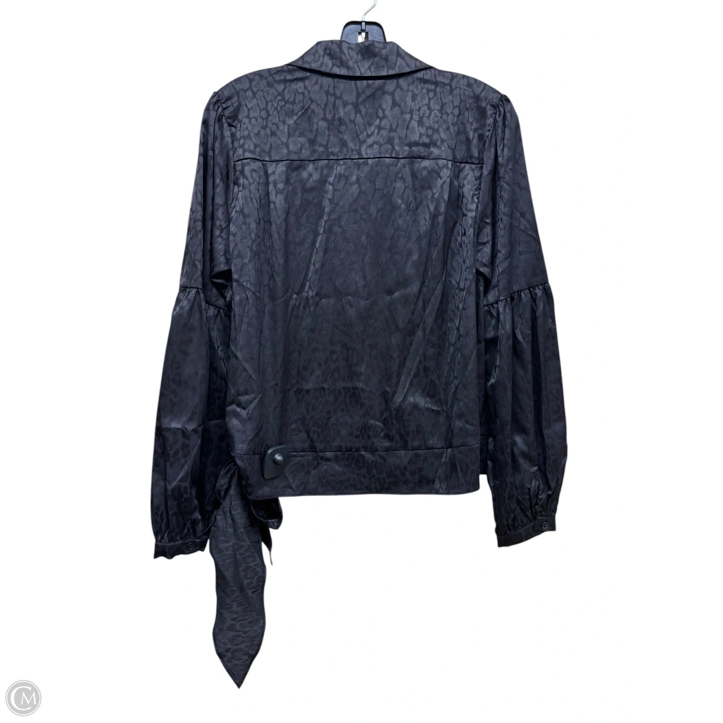 Top Long Sleeve By Michael By Michael Kors In Black, Size: M