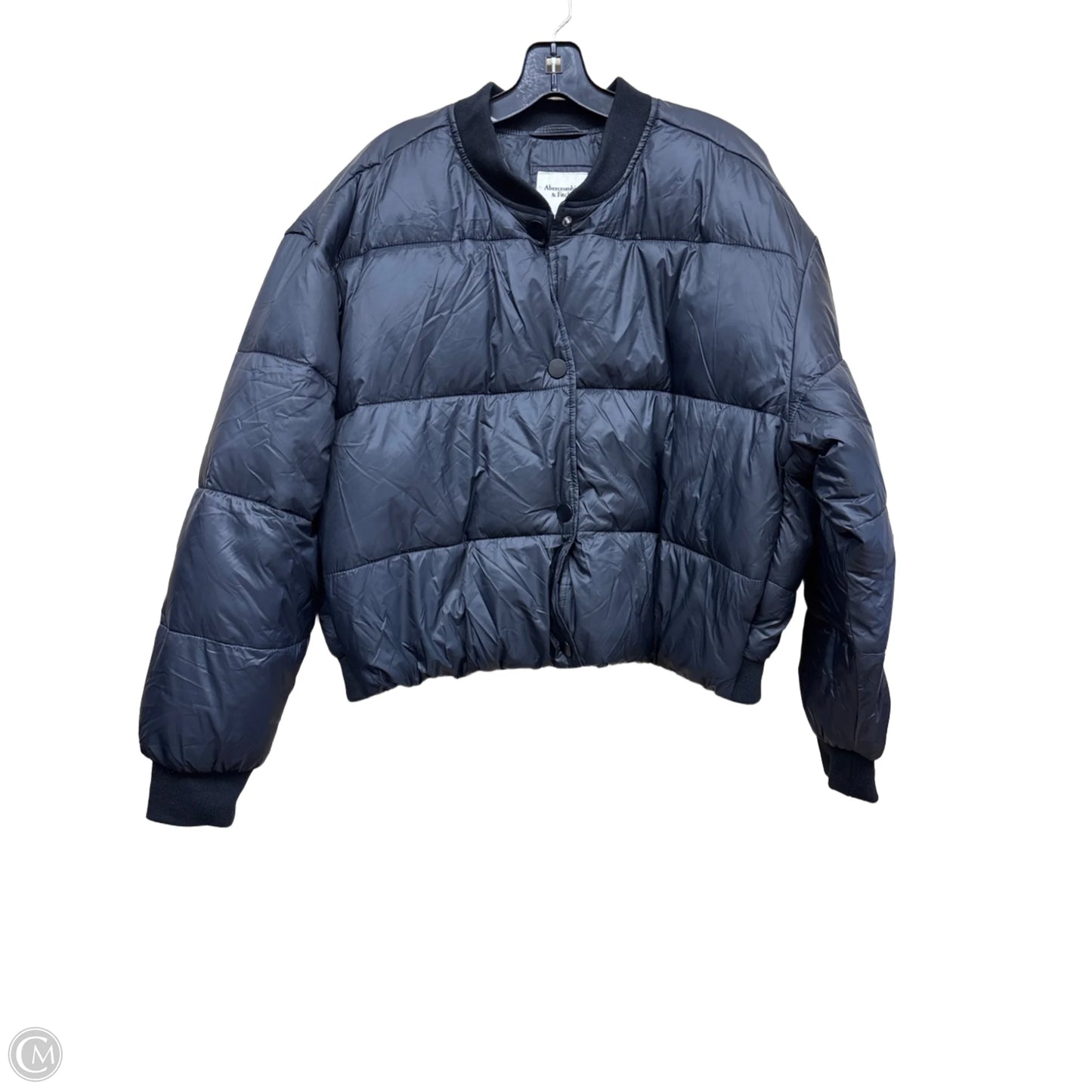 Jacket Puffer & Quilted By Abercrombie And Fitch In Black, Size: Xl