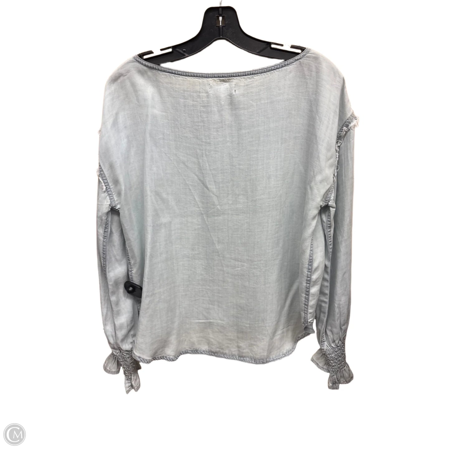 Top Long Sleeve By Dl1961 In Blue Denim, Size: S