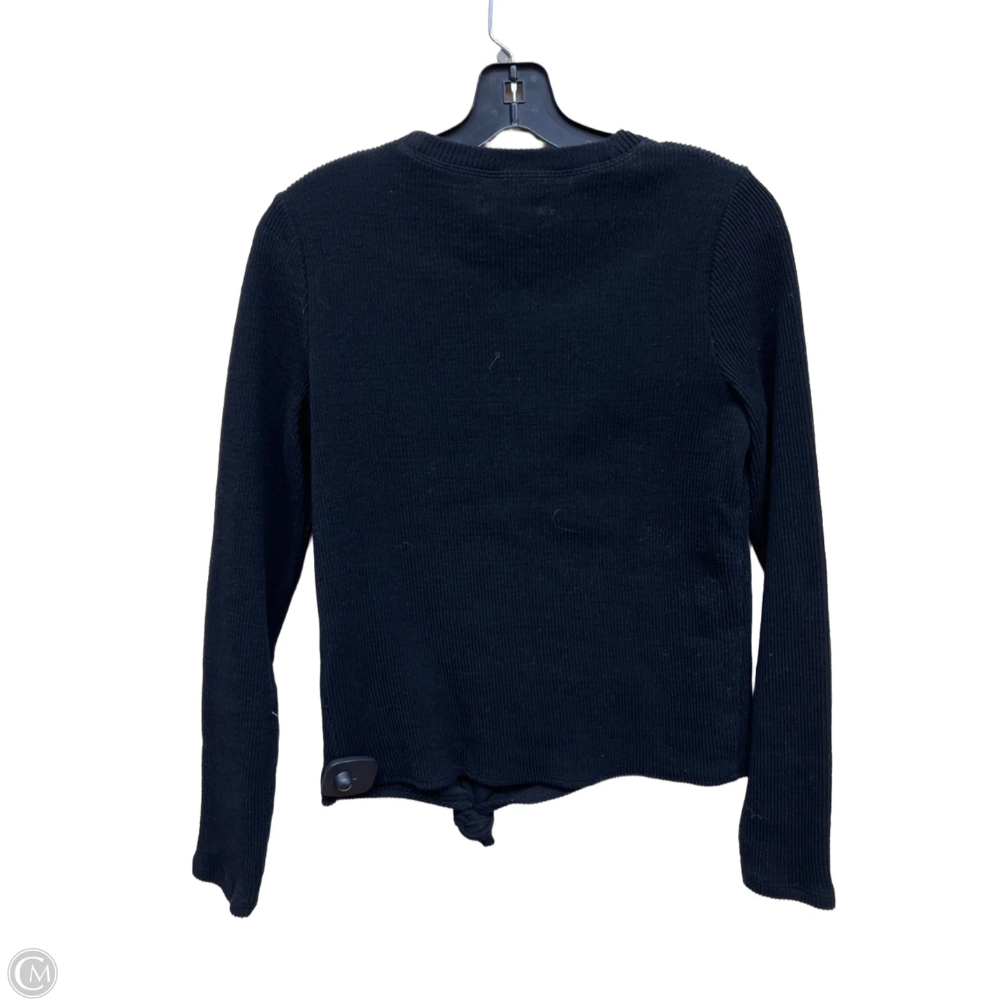 Top Long Sleeve By Madewell In Black, Size: S